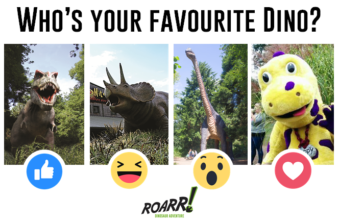 ROARR - 🗳️VOTE FOR YOUR FAVOURITE DINO! 🦖🦕 Come and see life-sized ...