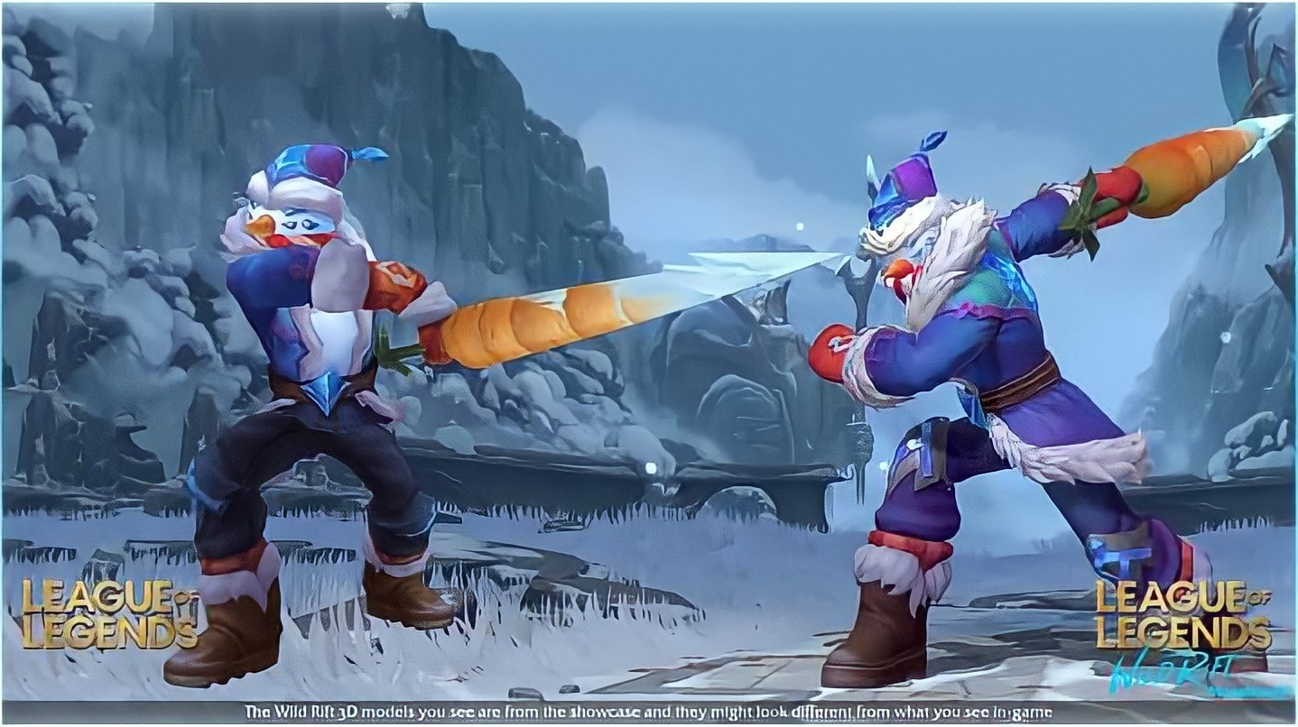 Rift Runner - 3D models comparison: LOL PC Vs Wild Rift!... | Facebook