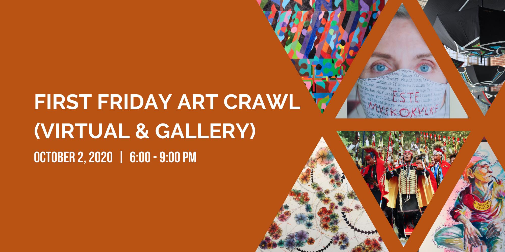 First Friday Art Craw: In-Person & Virtual (October)