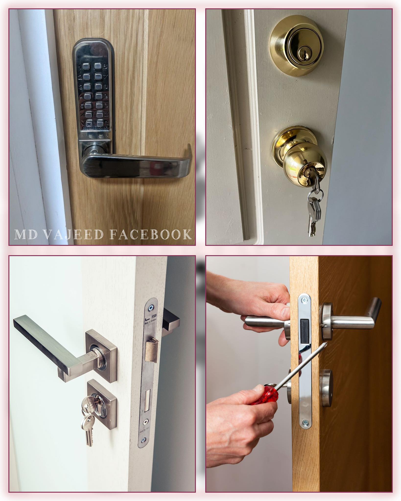Md - Secure your home with these modern and stylish door locks! 🔒 From ...