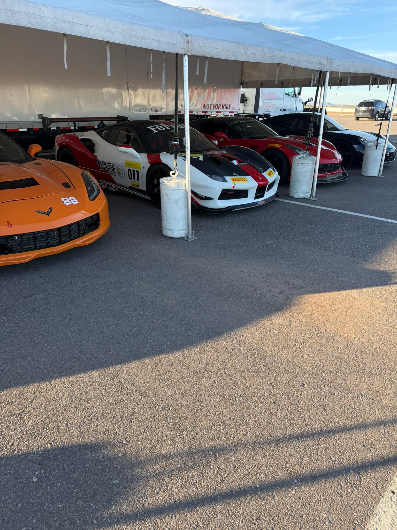 Jason - All setup for ProAutoSports race weeked. Track support weekend ...