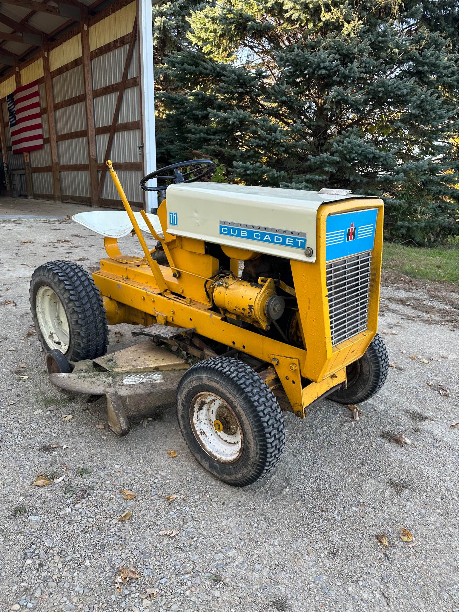 1967 Cub cadet lawn mower 71