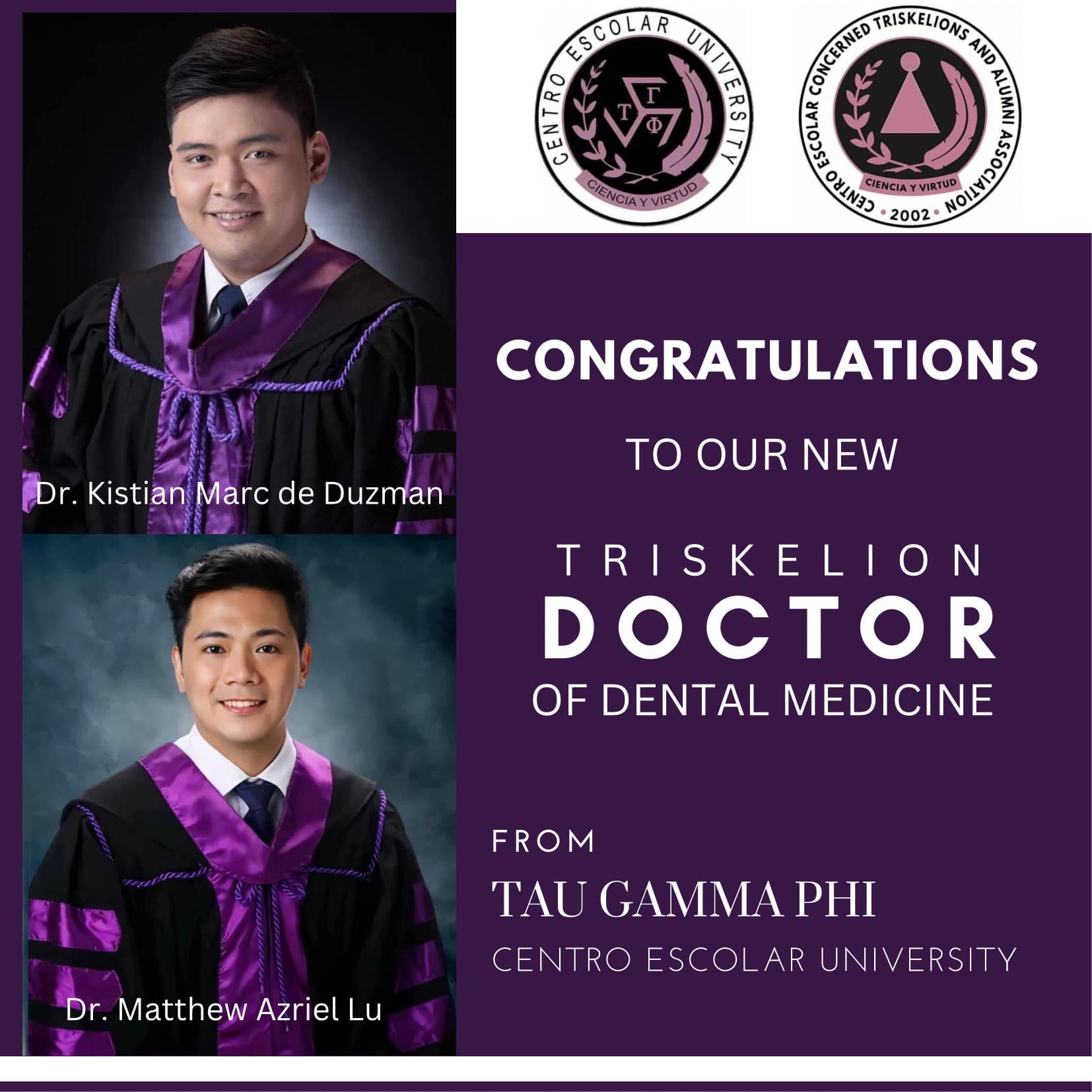 Congratulations to our new... - Tau Gamma Phi Fraternity | Facebook