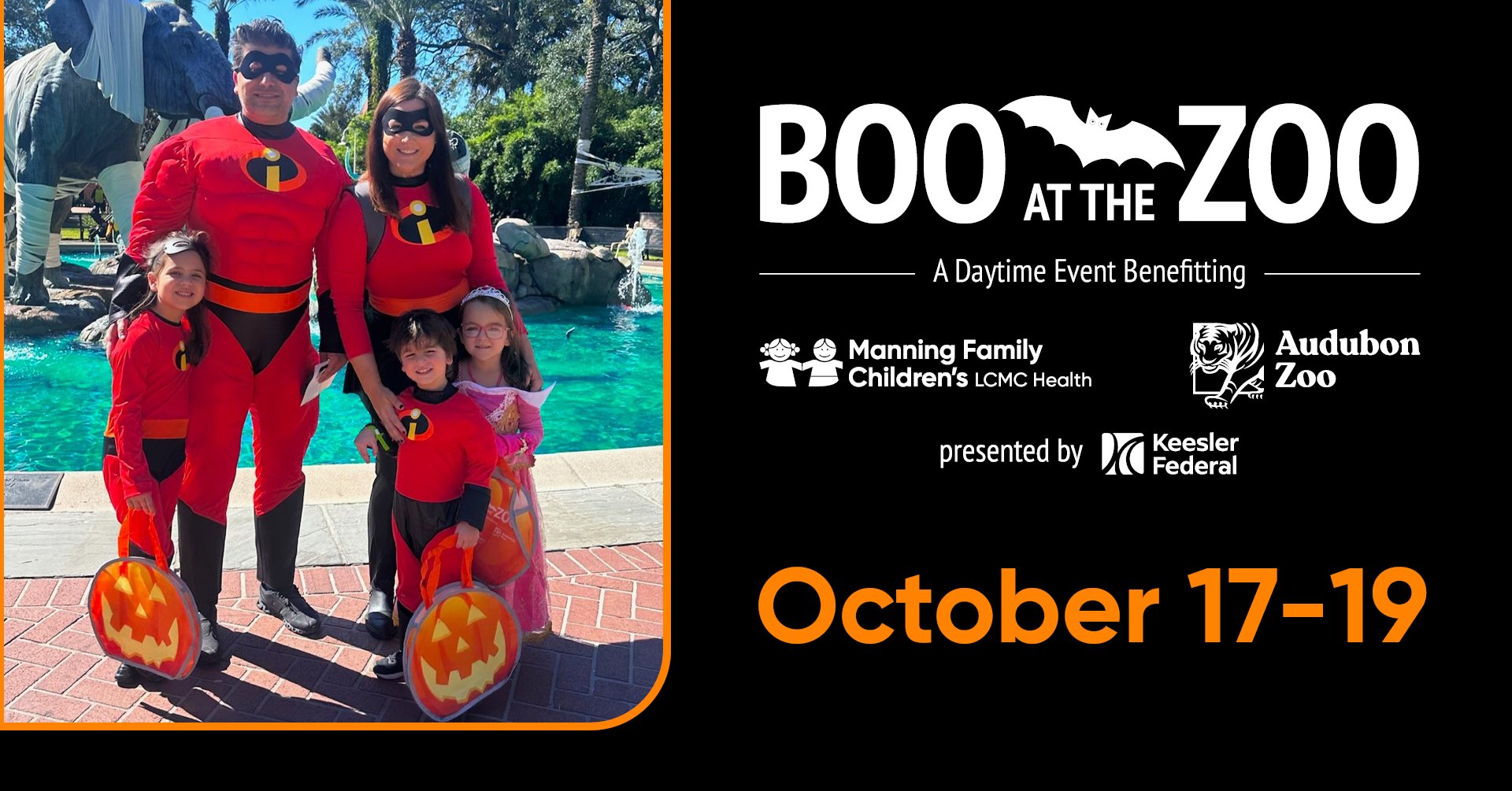 2025 Boo at the Zoo, presented by Keesler Federal!