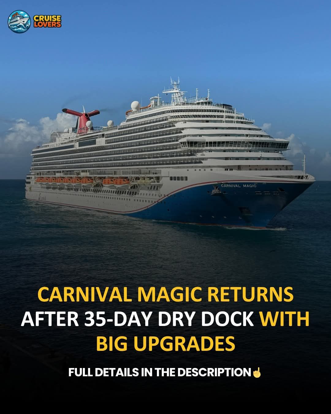 Virtual tour of the Carnival Magic ship