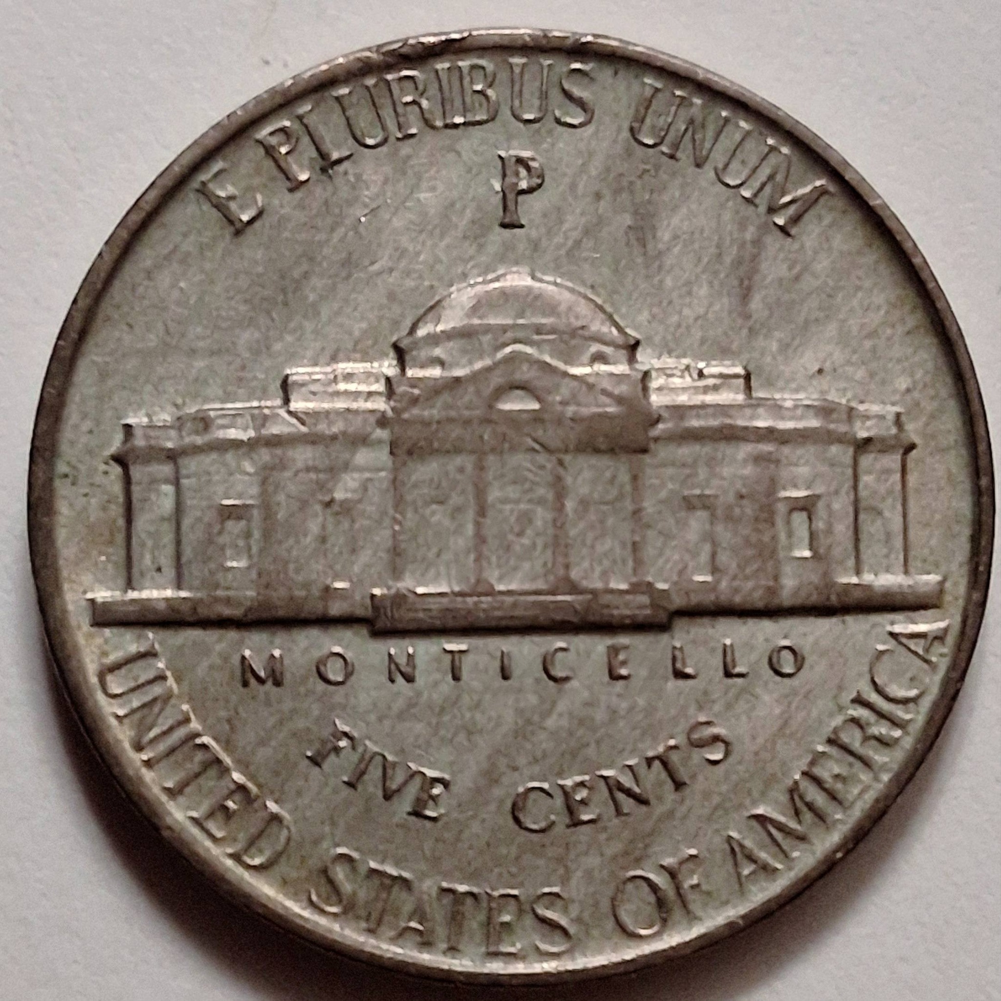 Is the 1943 P Jefferson Nickel