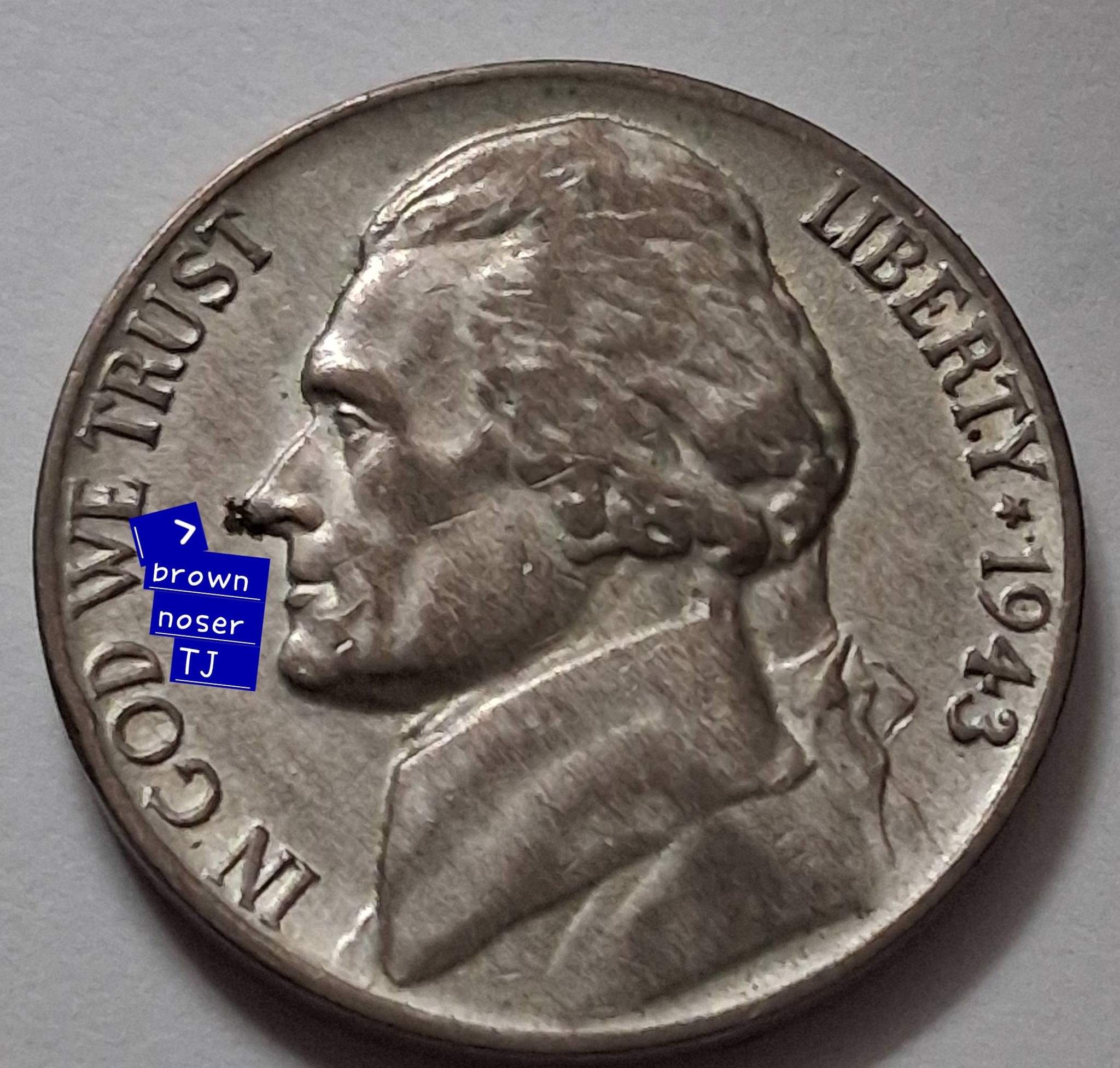 Is the 1943 P Jefferson Nickel