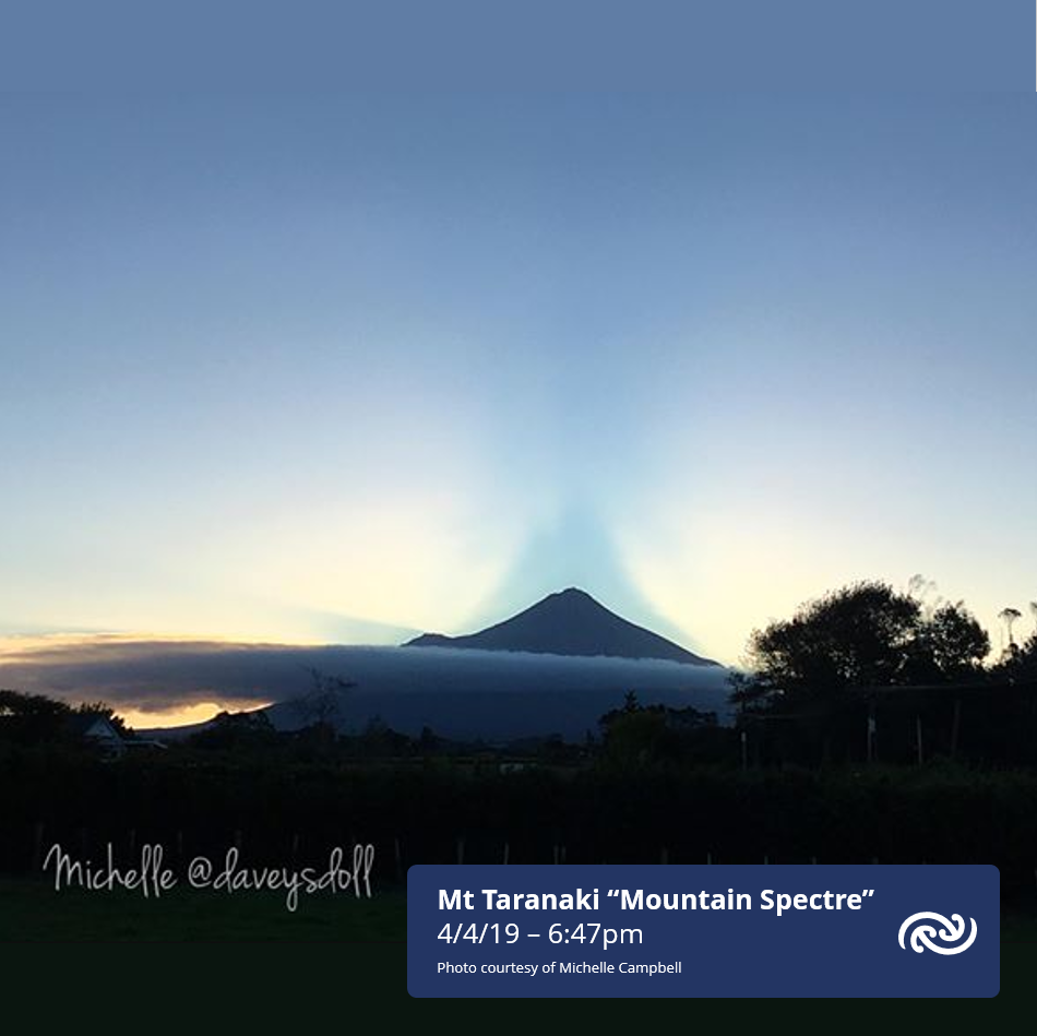 The photograph below of Mt.... - MetService New Zealand | Facebook