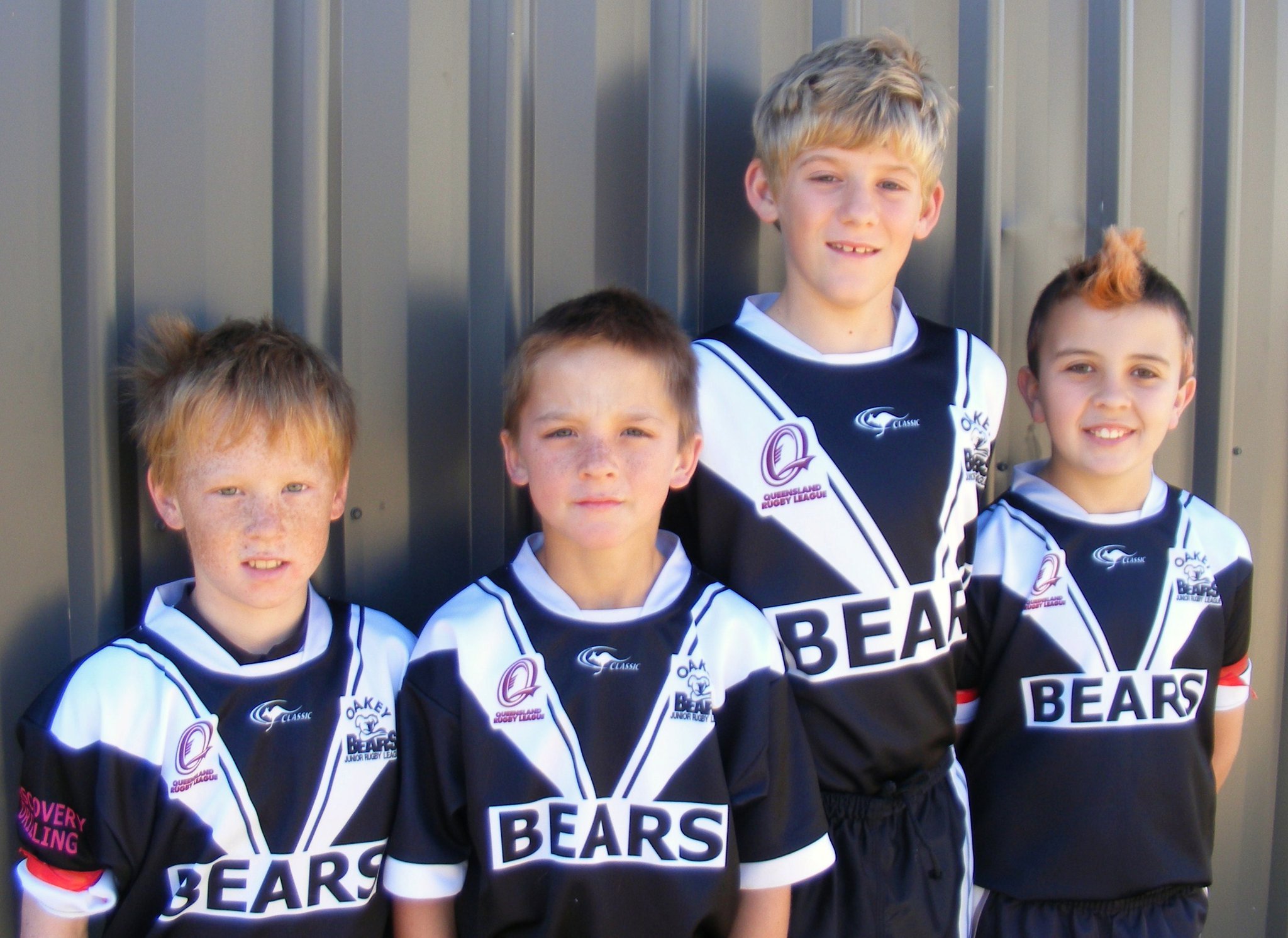 Under 14s OJRL Bears - Four local players from the Oakey Junior Rugby ...