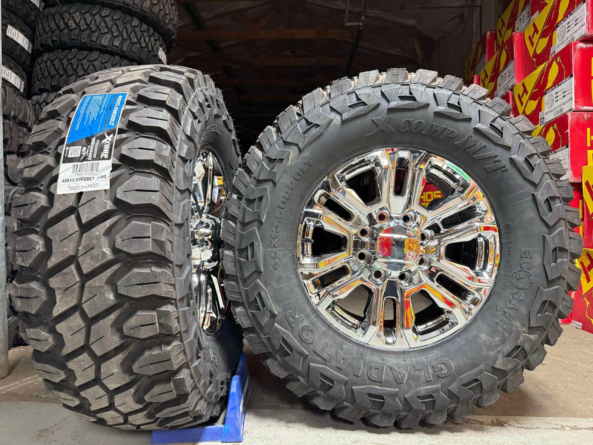 ?FINANCE WHEELS TODAY? Brand new 20 inch chrome G19 reps 8x180 