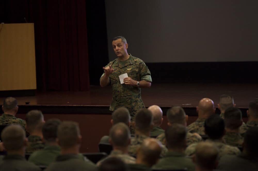 Marine - U.S. Marine Corps Lt. Gen. Michael Rocco, deputy commandant ...