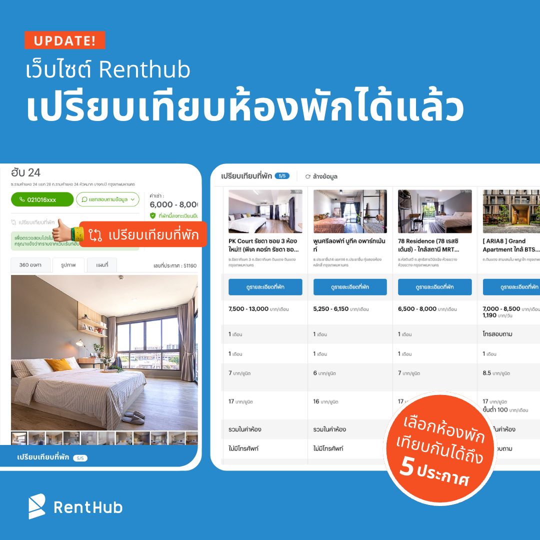 ⚡... - Renthub.in.th - รวมหอพัก อพาร์ทเม้นท์ อันดับ 1