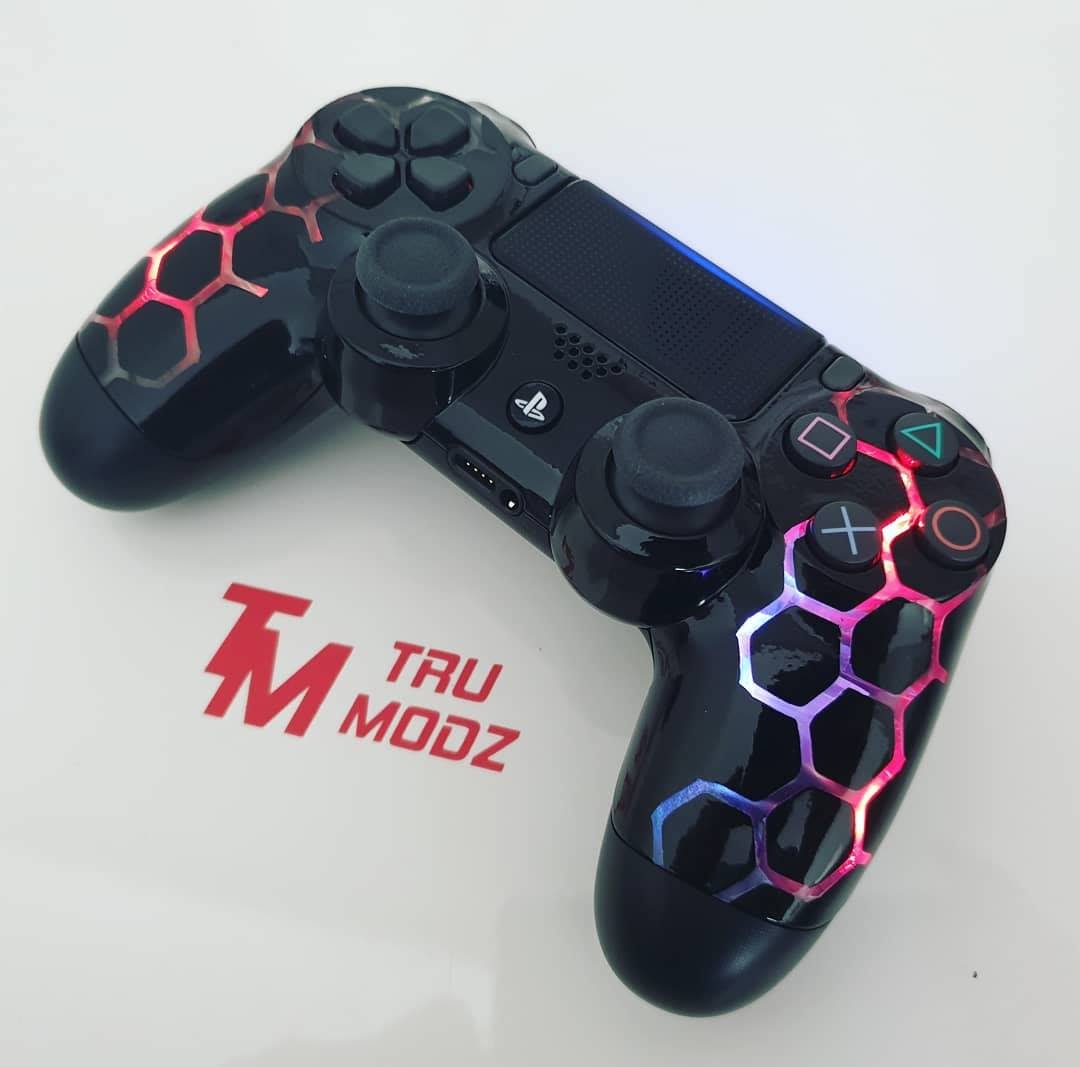TRU Modz - PS4 #hexaled Controller by #TRUModz #customcontroller # ...