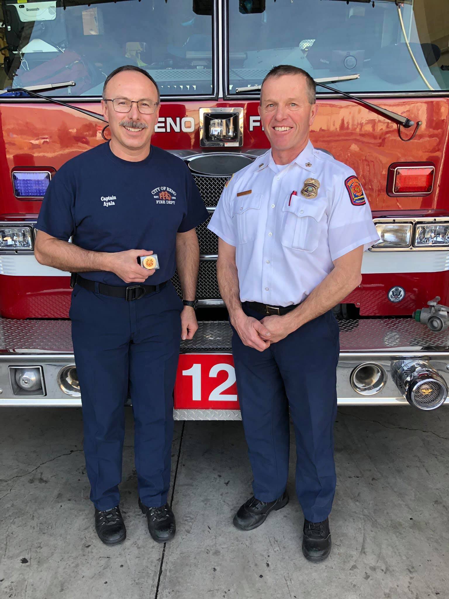 Congratulations to Captain Serafin... - Reno Fire Department | Facebook