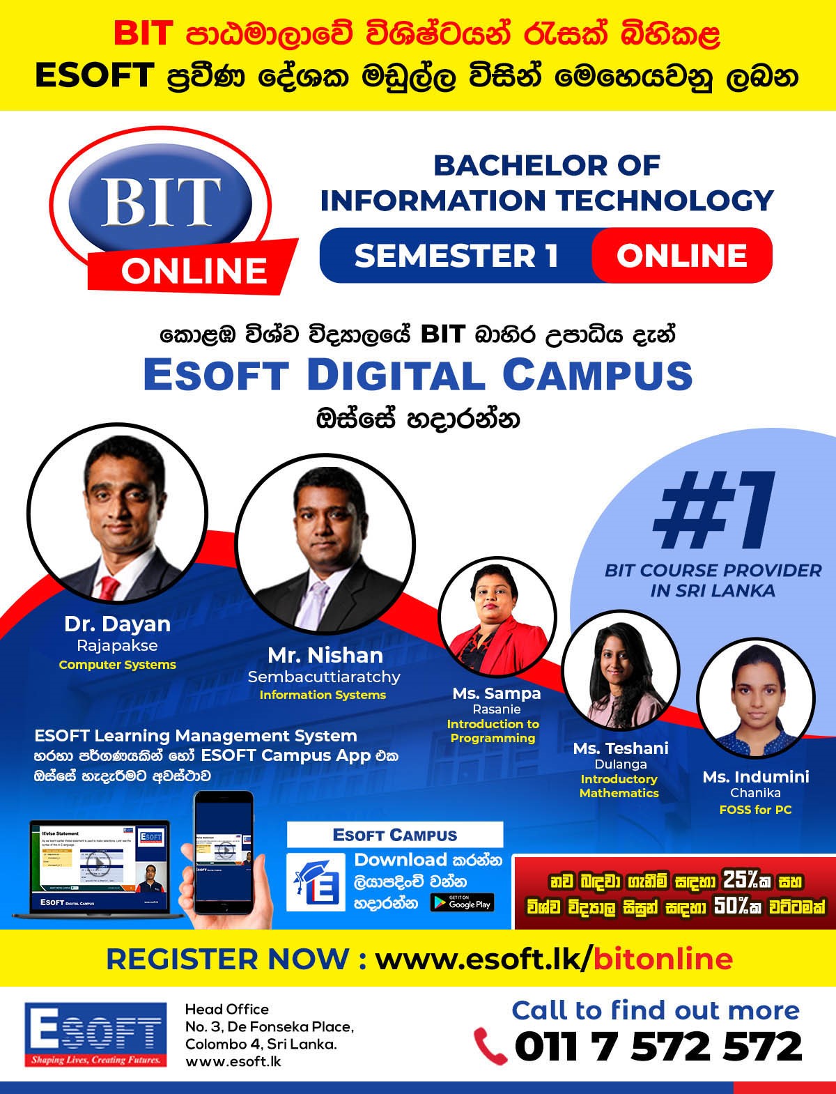 Happy To Announce That We At Esoft Esoft Metro Campus Facebook