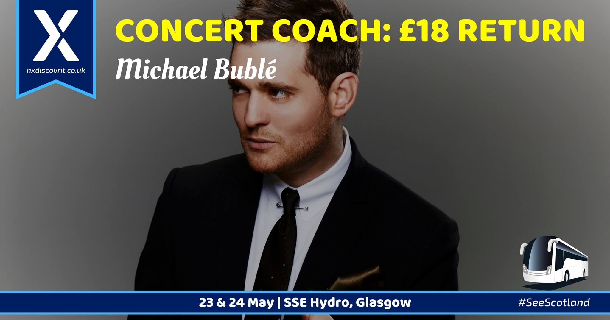 Xplore Dundee - 🎤 Off to see Michael Bublé at the Hydro?... | Facebook
