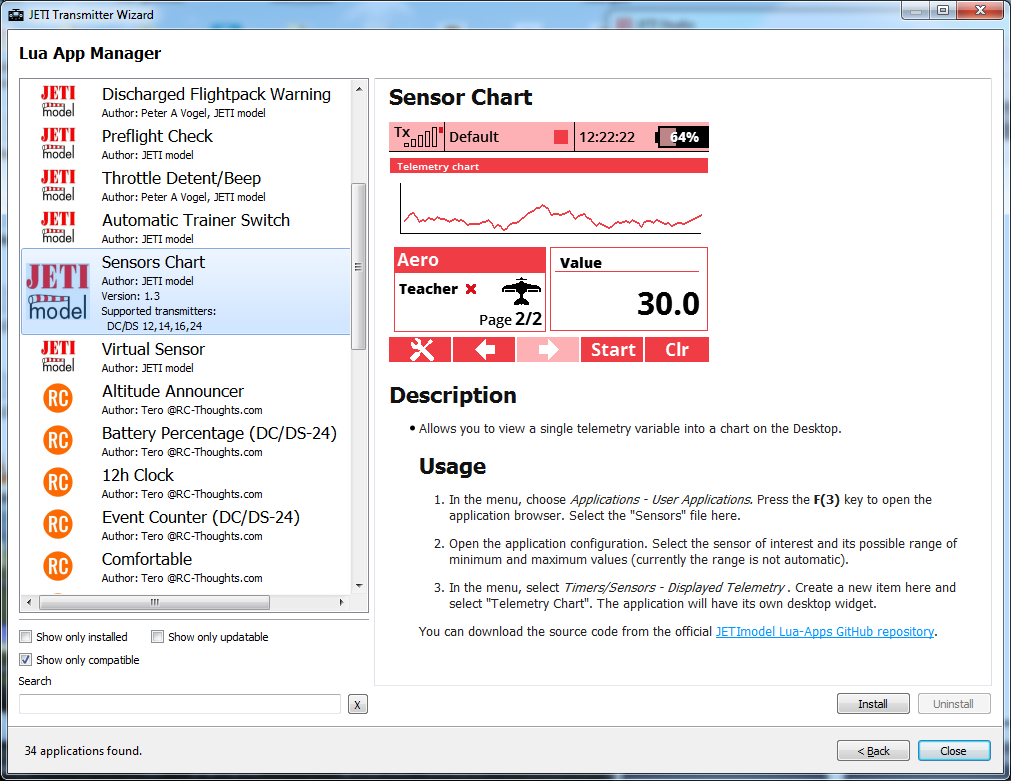 JETI model - Updated Lua apps are now available via JETI... | Facebook