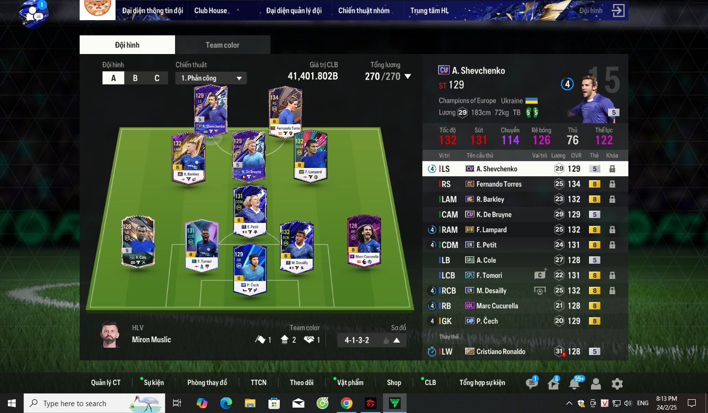 Garena FC Online Việt Nam | chè build như này cùi quá không ạ 😅 | Facebook