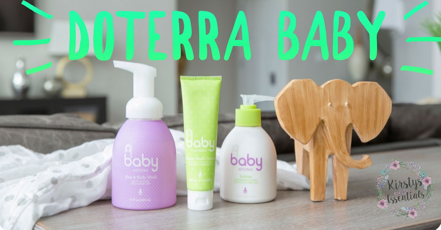 NOW AVAILABLE! doTERRA Baby Collection is a safe, effective, and 