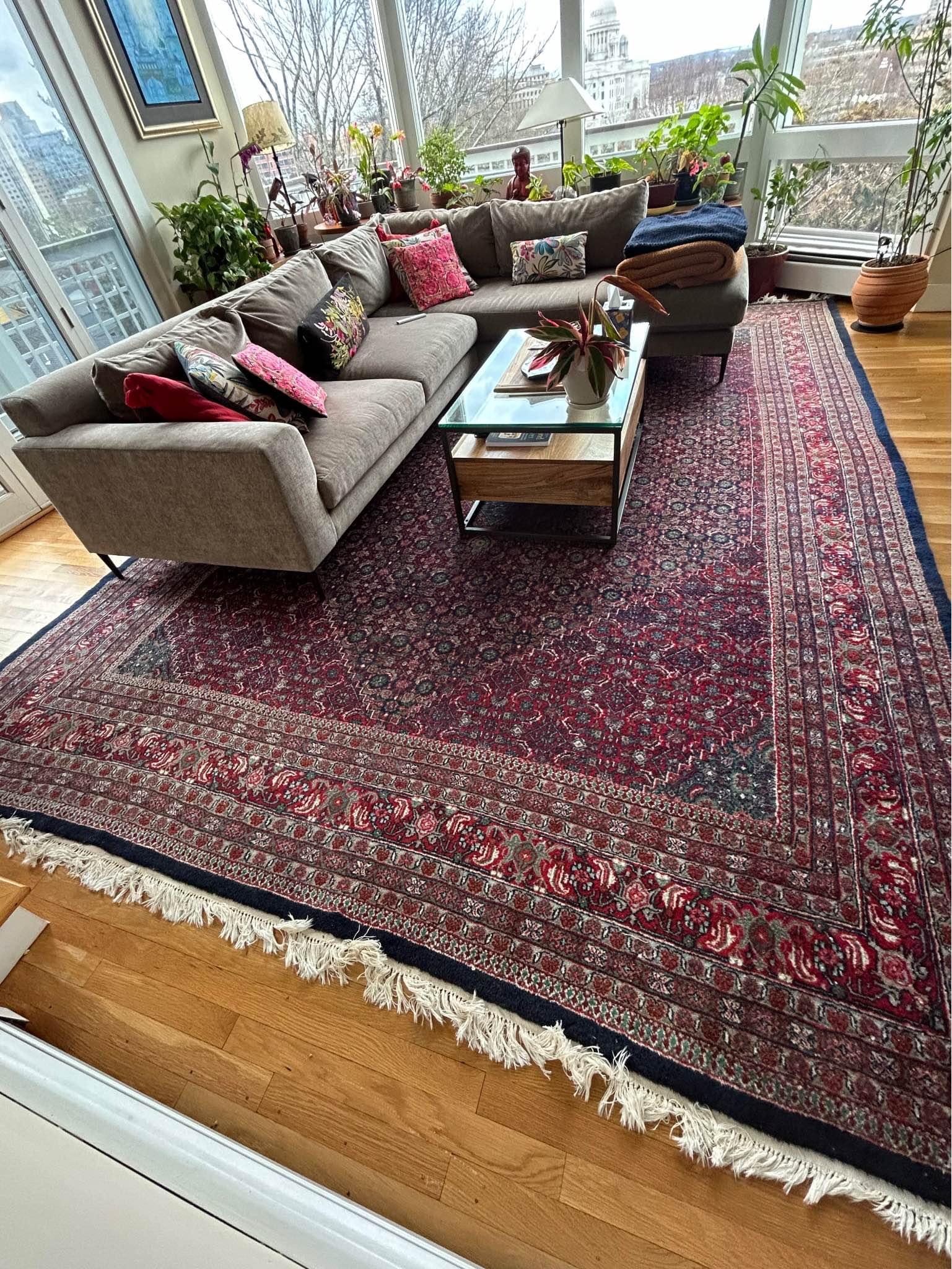 Exquisite Indian Handcrafted Bijar Rug - Area Rugs - Providence, Rhode ...