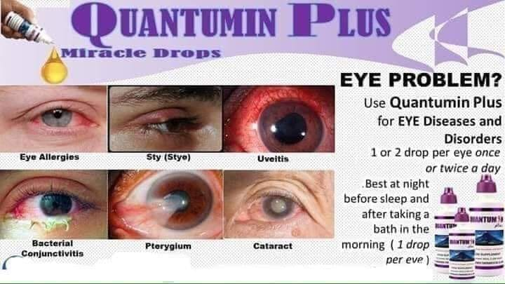 🔥🔥 THE BEST EYEDROP FOR... - Quantumin Plus Original 100% | Facebook