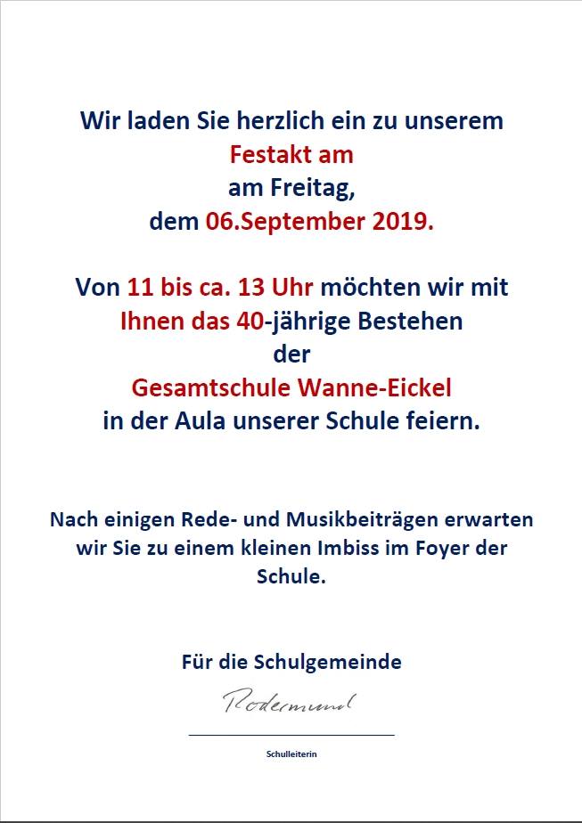 Gesamtschule Wanne Eickel Herne Scuola Superiore Scuola