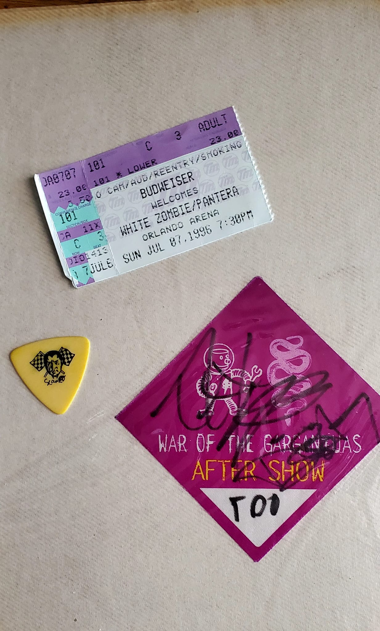 Pantera and White Zombie 1996 Concert Experience