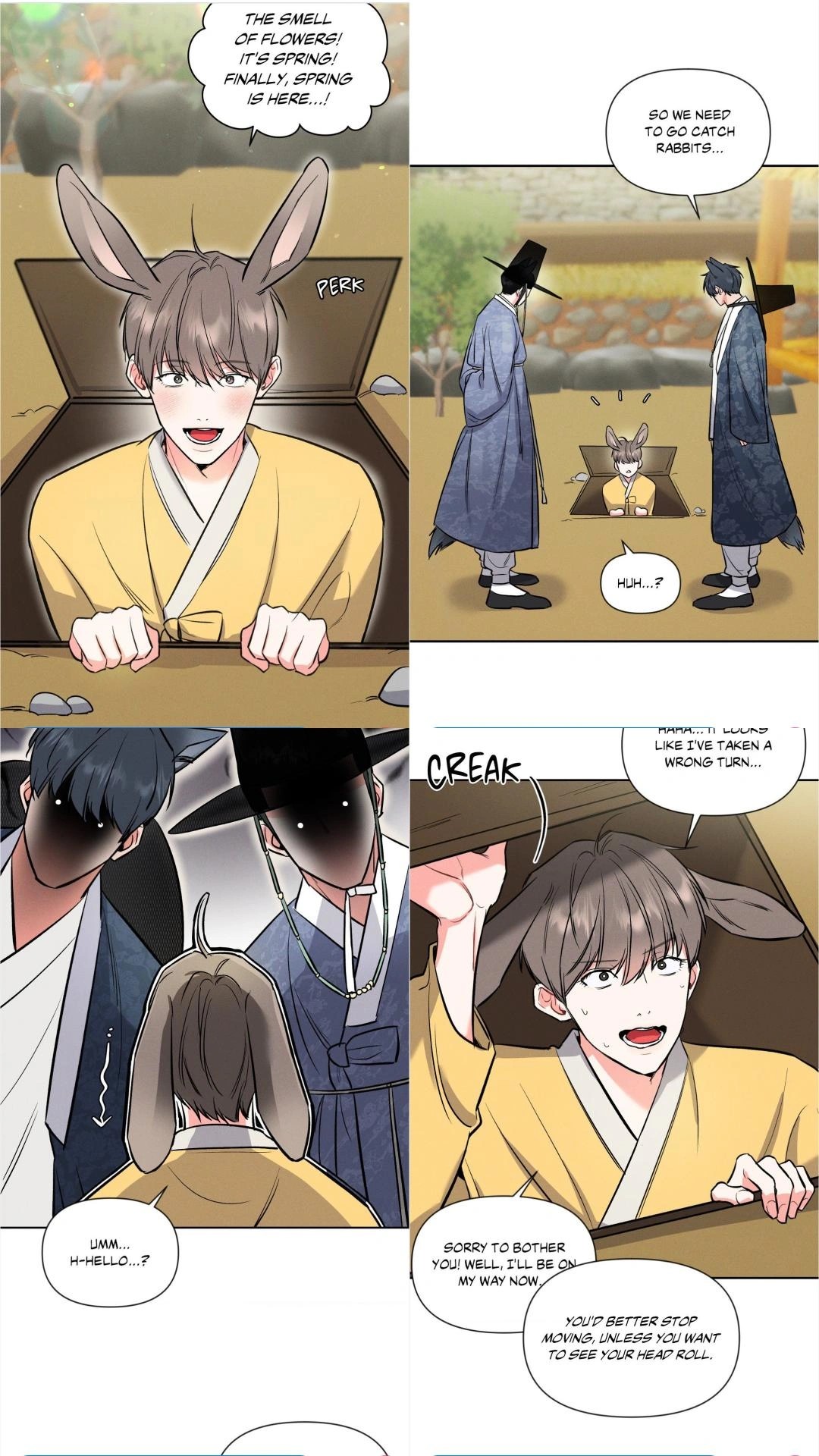 季风 - 🐰:umm H-Hello 🐺:... 🐰:Aa..It's look like I've taken wrong turn ...