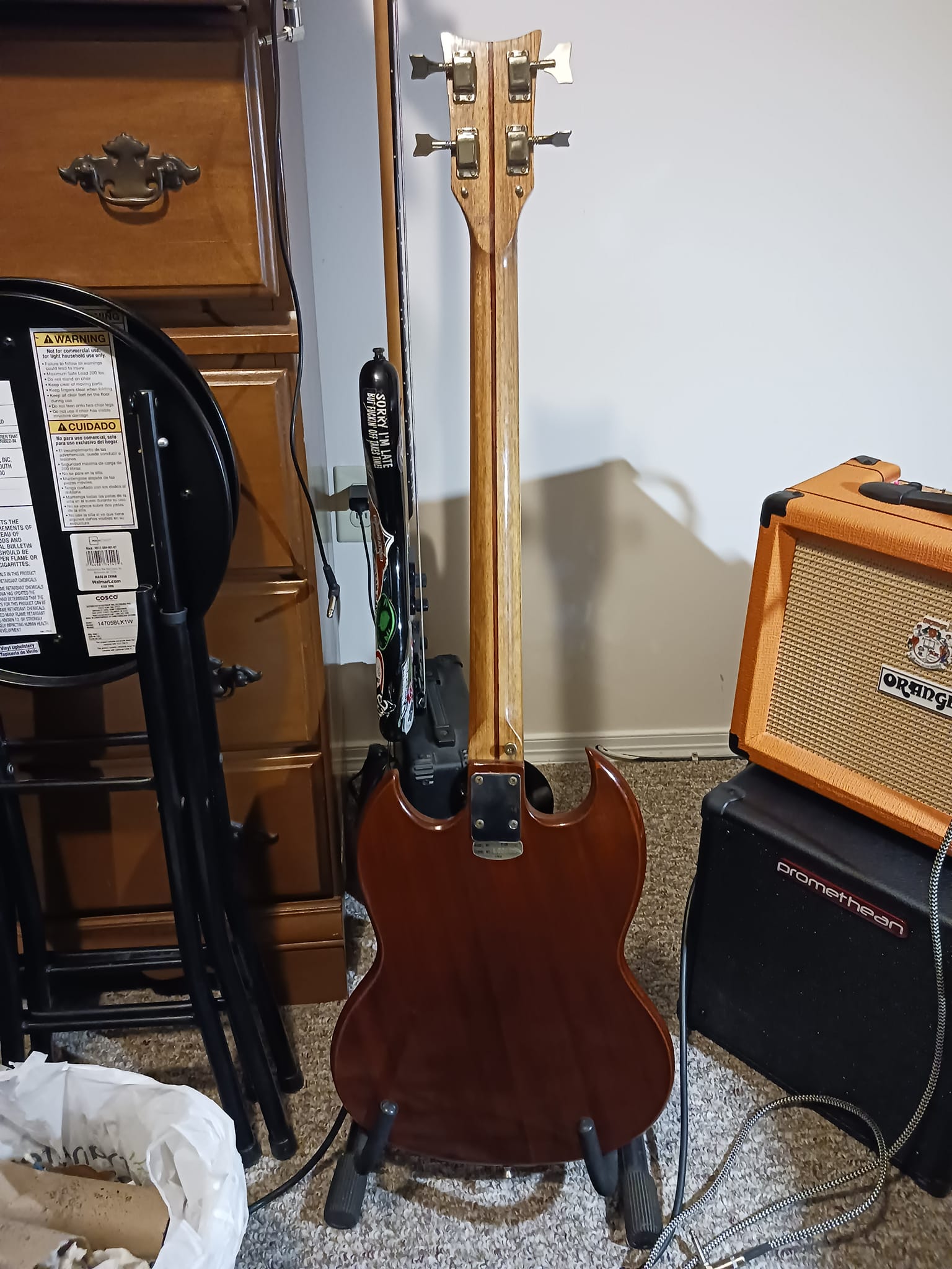 Where to find parts for 1960s Kay K-2B SG bass guitar?