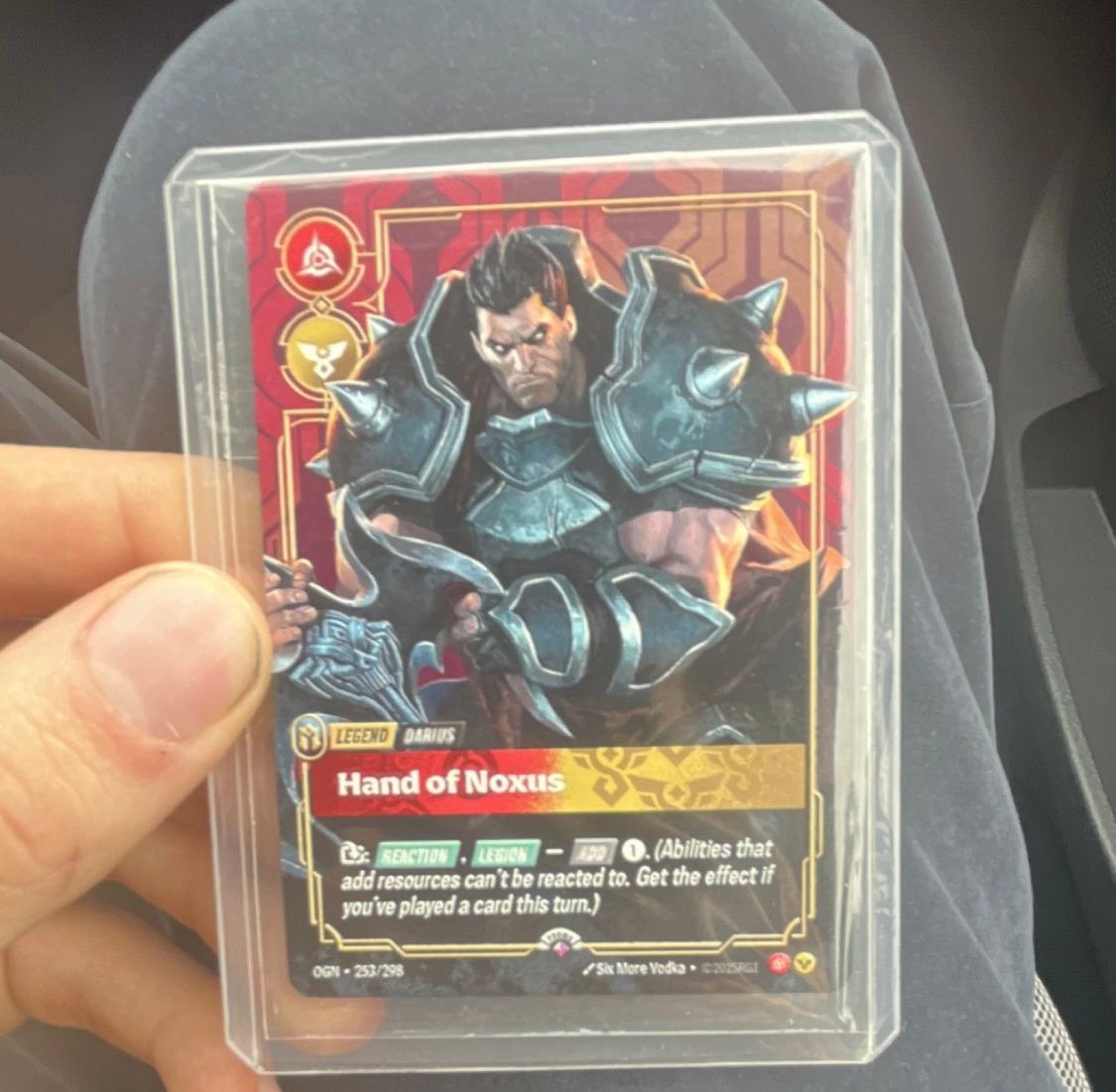Looking to sell: League of Legends TCG Riftbound Hand of Noxus