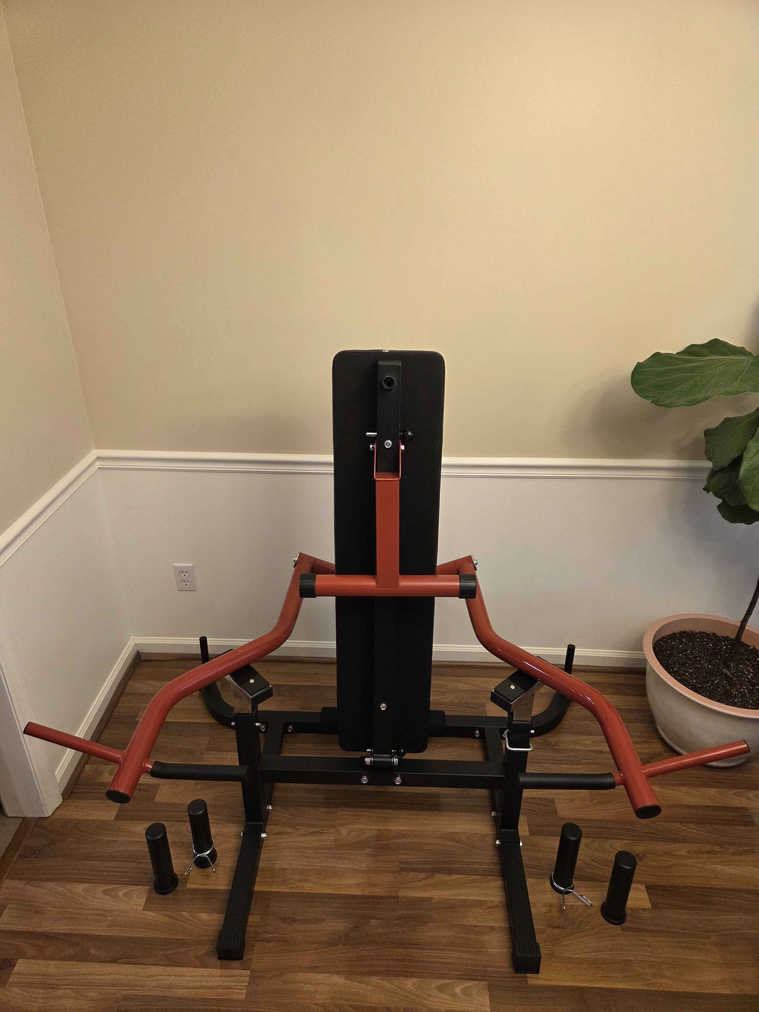 Garvee Adjustable Chest Press Machine - Weight Lifting Machines & Racks ...