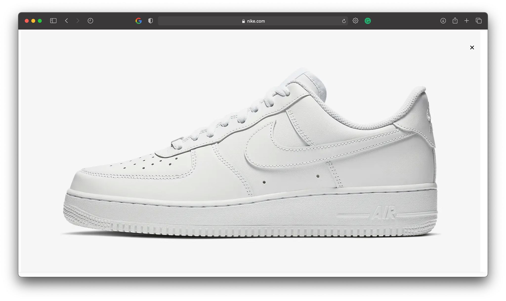Should I buy AF1s true to size or half size down?
