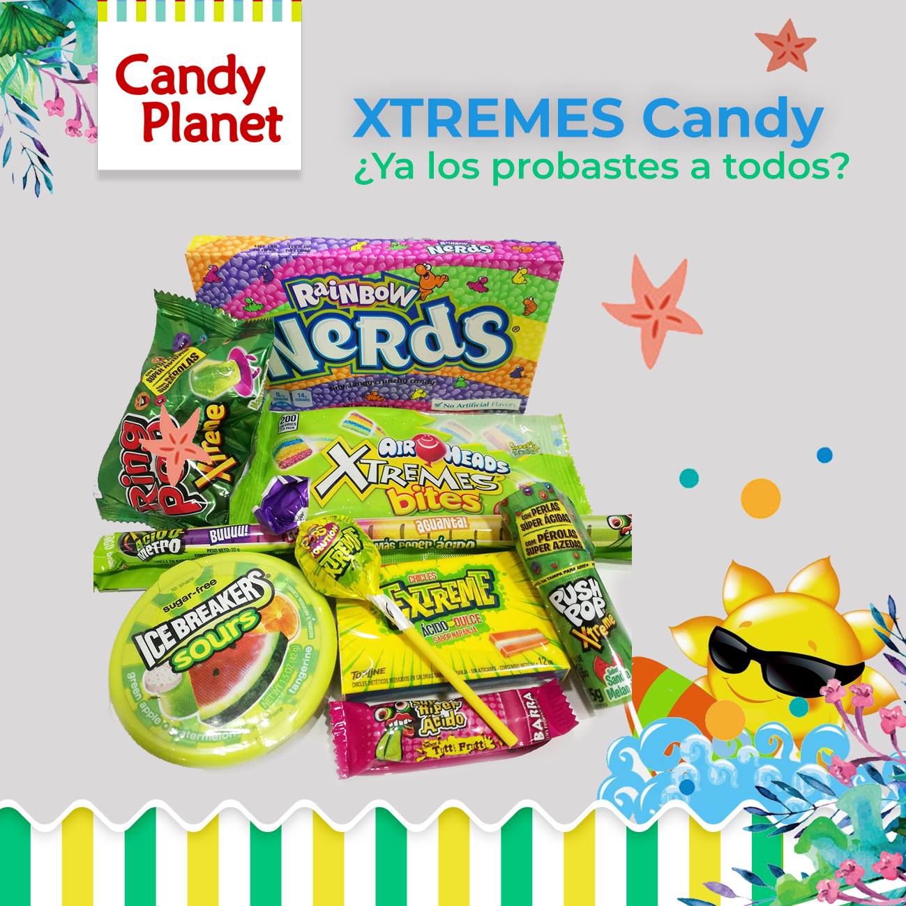 Candy Planet Tandil - 🤪 ¿Te gustan las Golosinas Ácidas? 😵 Tenemos un ...