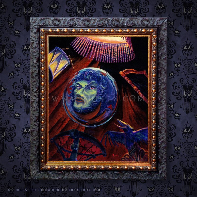 Happy... - 7 Hells: the Retro Horror Art of Bill Rude