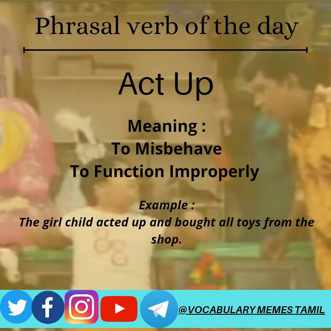 Vocabulary Memes Tamil Posts Facebook