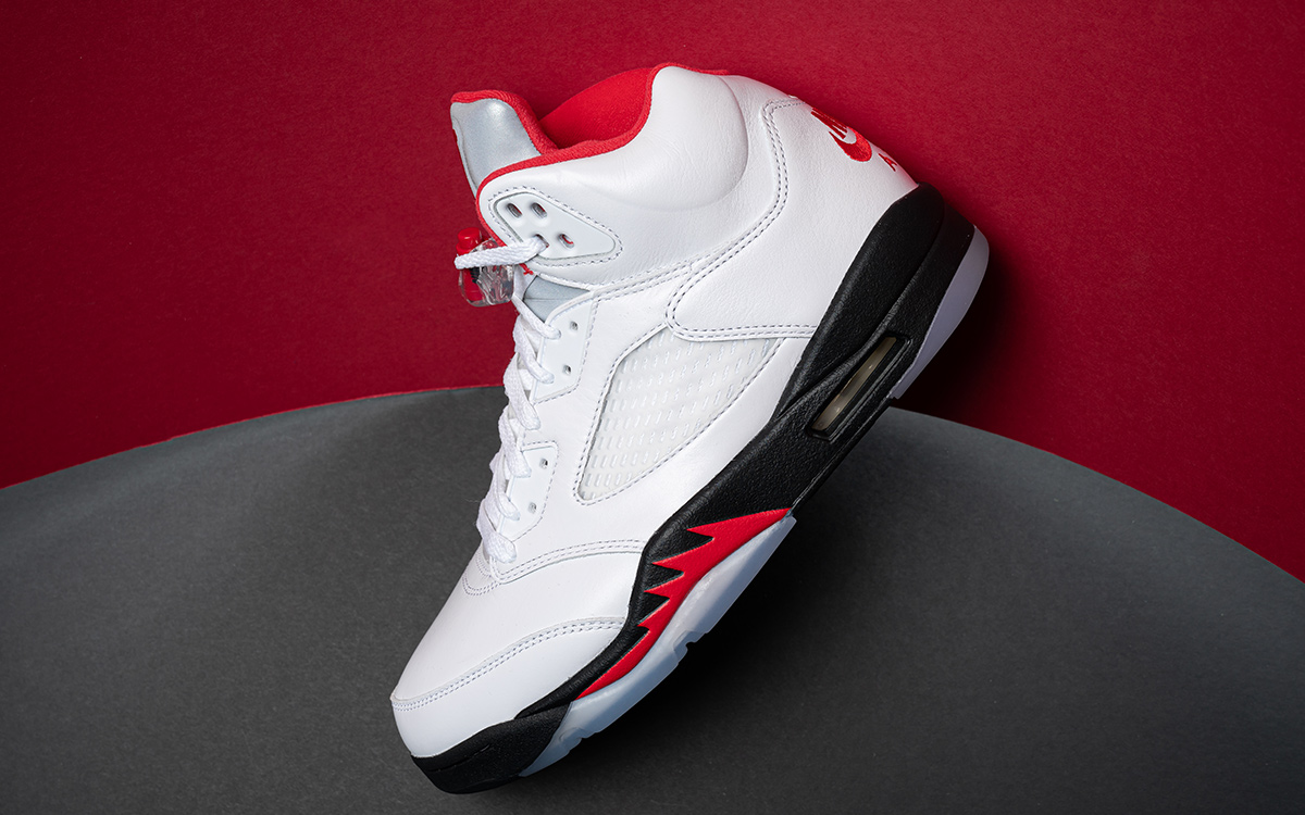 Bringing heat for 30 years. The 1990 Air Jordan V 