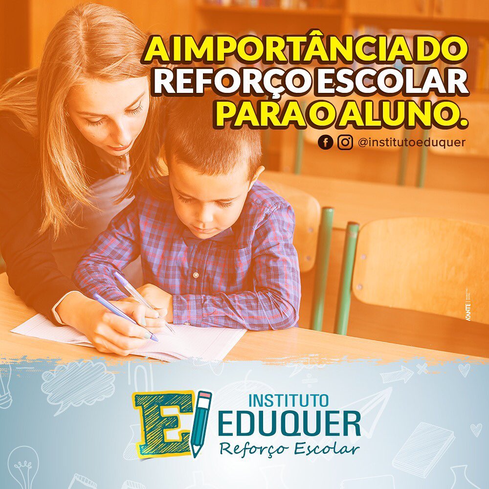 Vc sabe a importância do reforço... - Instituto Eduquer | Facebook