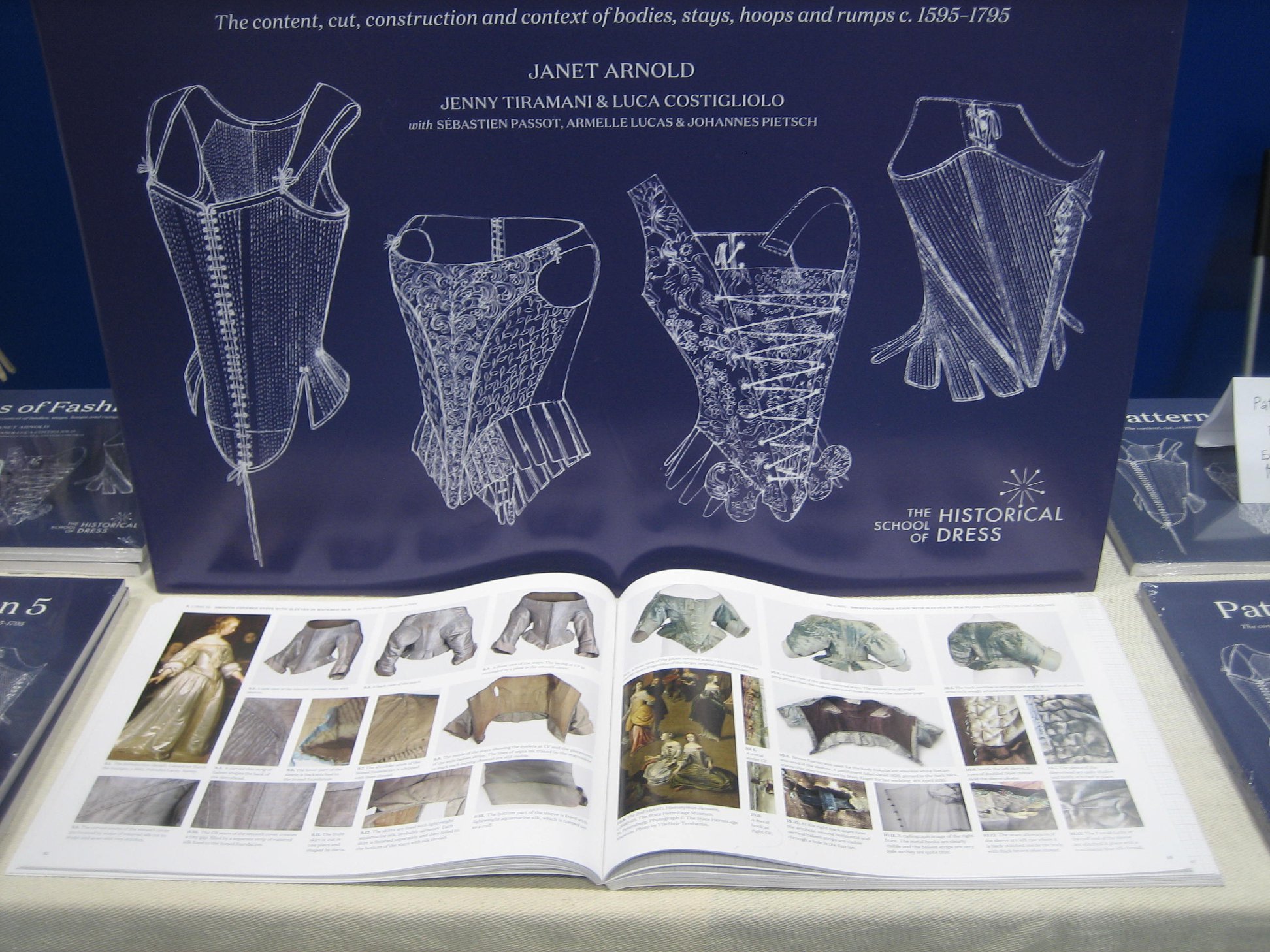 Janet Arnold's Patterns of Fashion books for historical costume