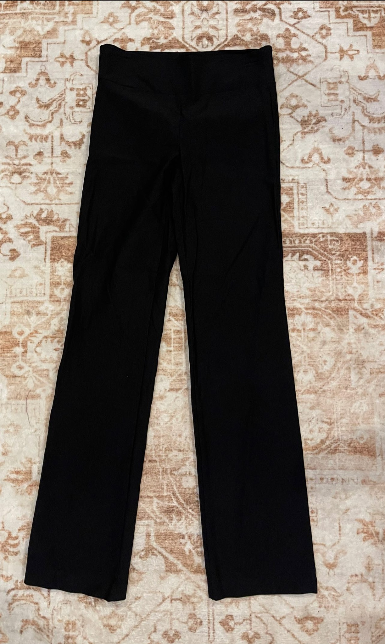 Pantalon Capri Worthington Taille 4 - Rayures Marron Et Blanc - État Très Propre