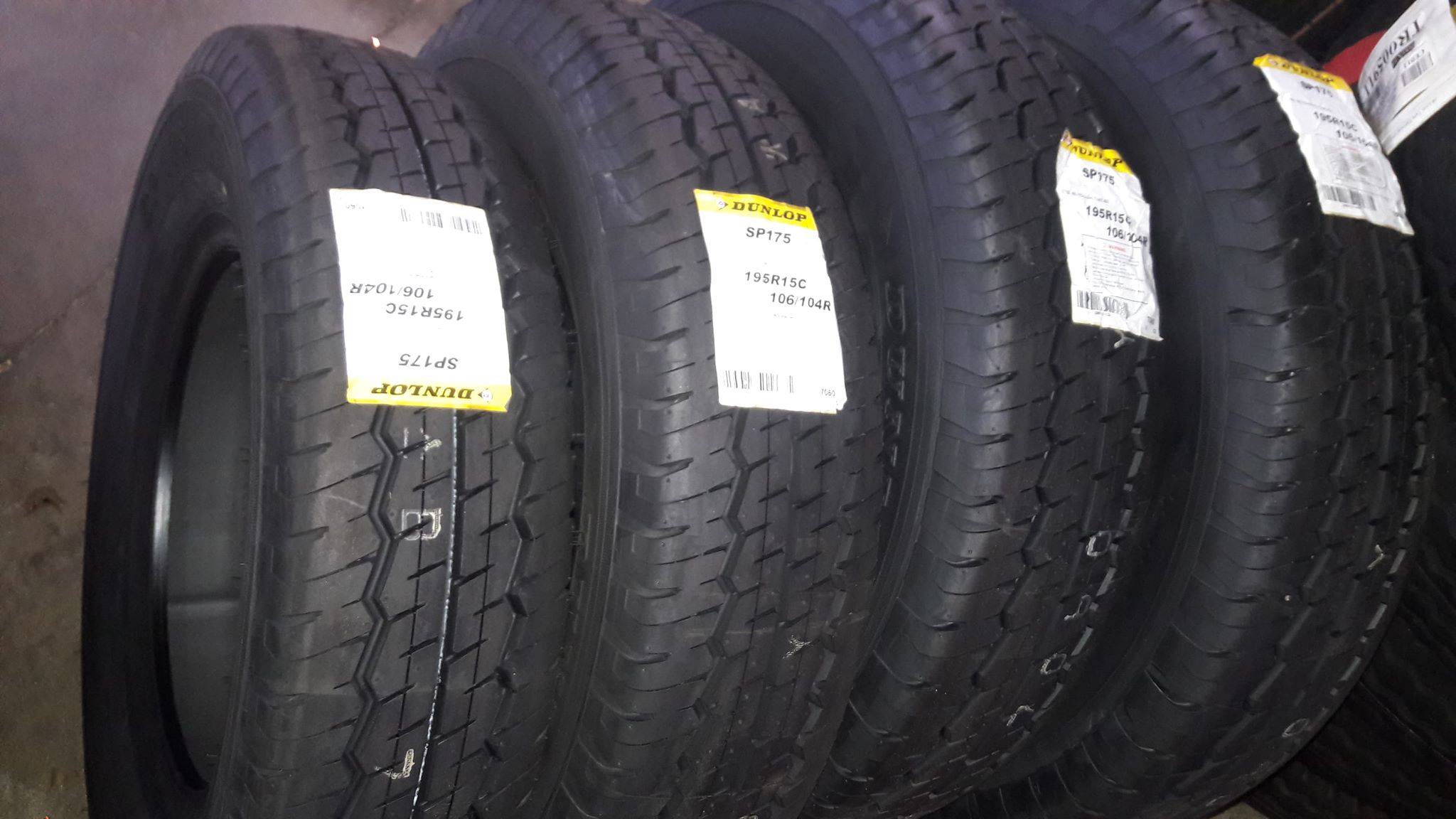195R15 8PR SP175 DUNLOP TYRE JAPAN (Please like, Follow us and 