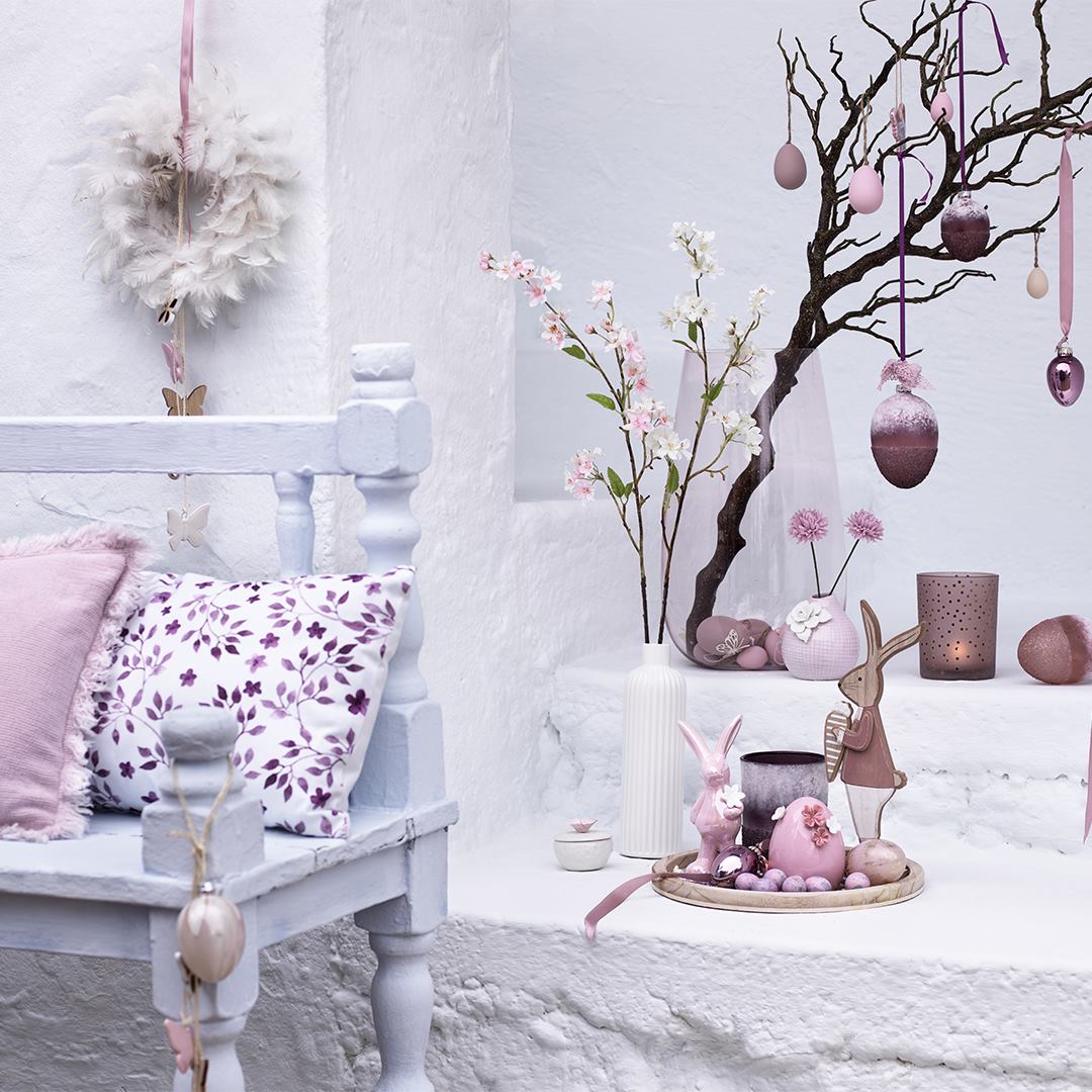 Schluss mit klassischer Osterdeko, wir setzen dieses Jahr auf zarte Pudertöne und lassen die Häschen durch romantische Deko hoppeln.🌸💜 Zur Osterkollektion ✨Romantic Easter✨: bit.ly/romantic-easter
