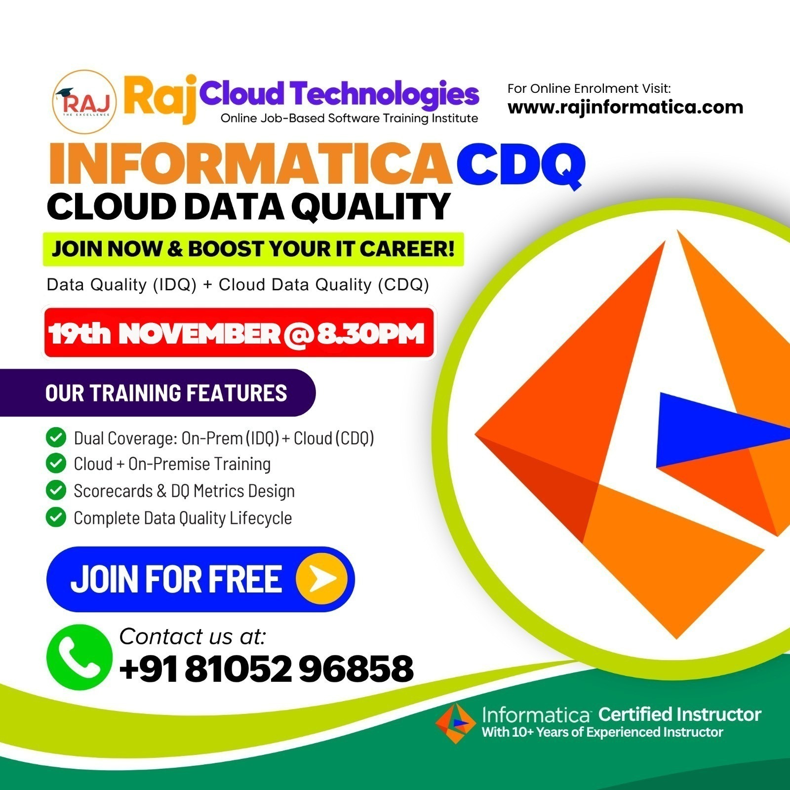 INFORMATICA | Join Our FREE Live Informatica Cloud Data Quality CDQ ...