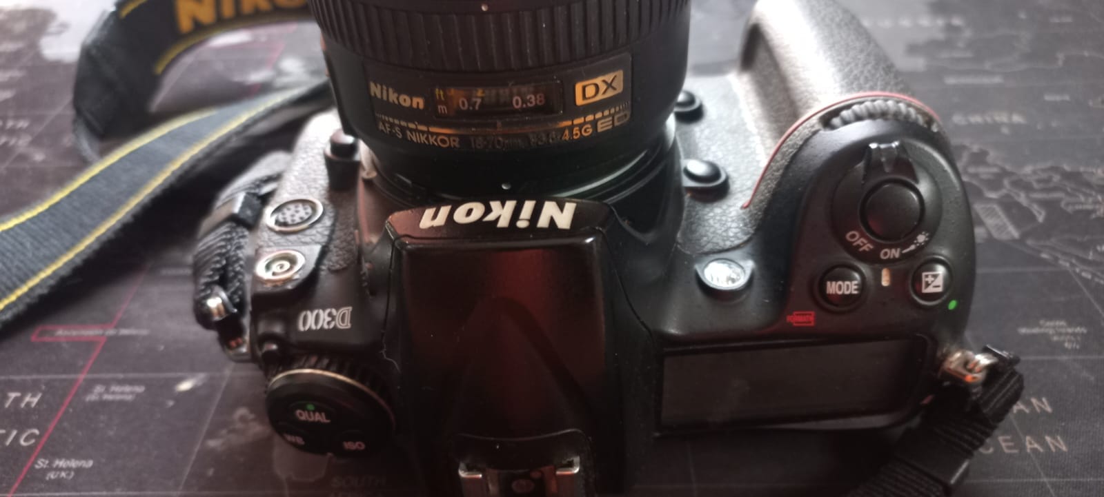 Nikon D300 camera for sale with AF-S Nikkor 18-70mm lens in South 