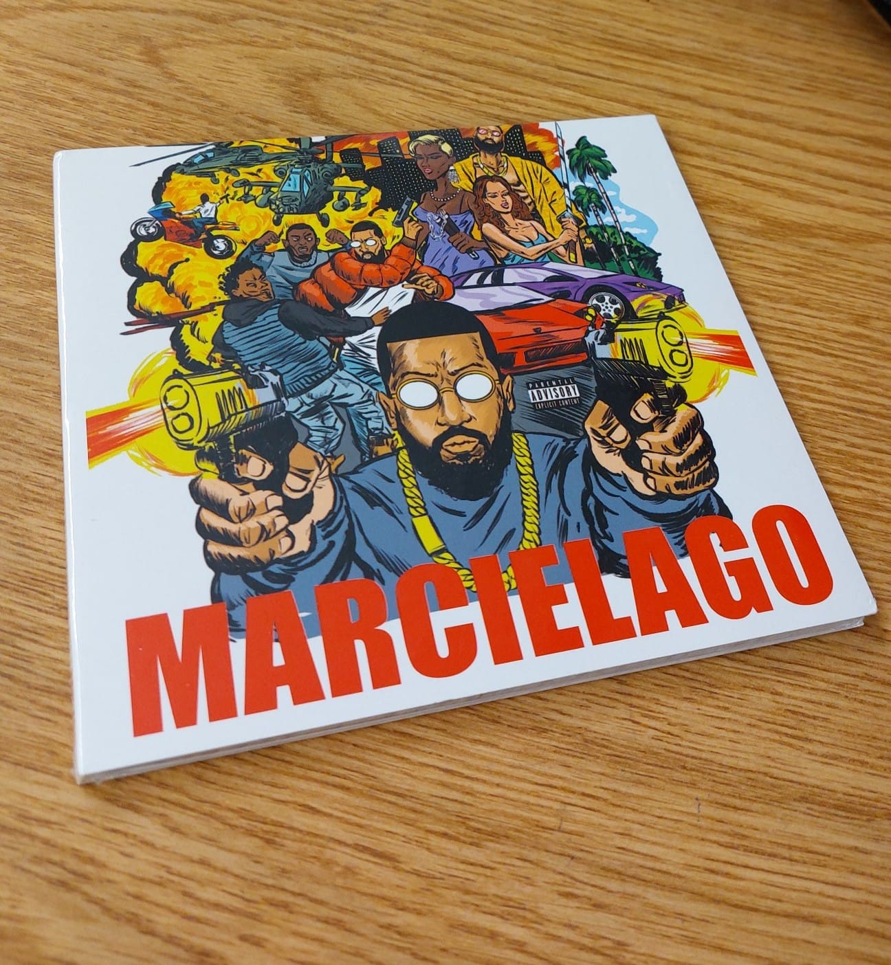 ROC MARCIANO Giving this great 'Marcberg' album by Roc Marciano a