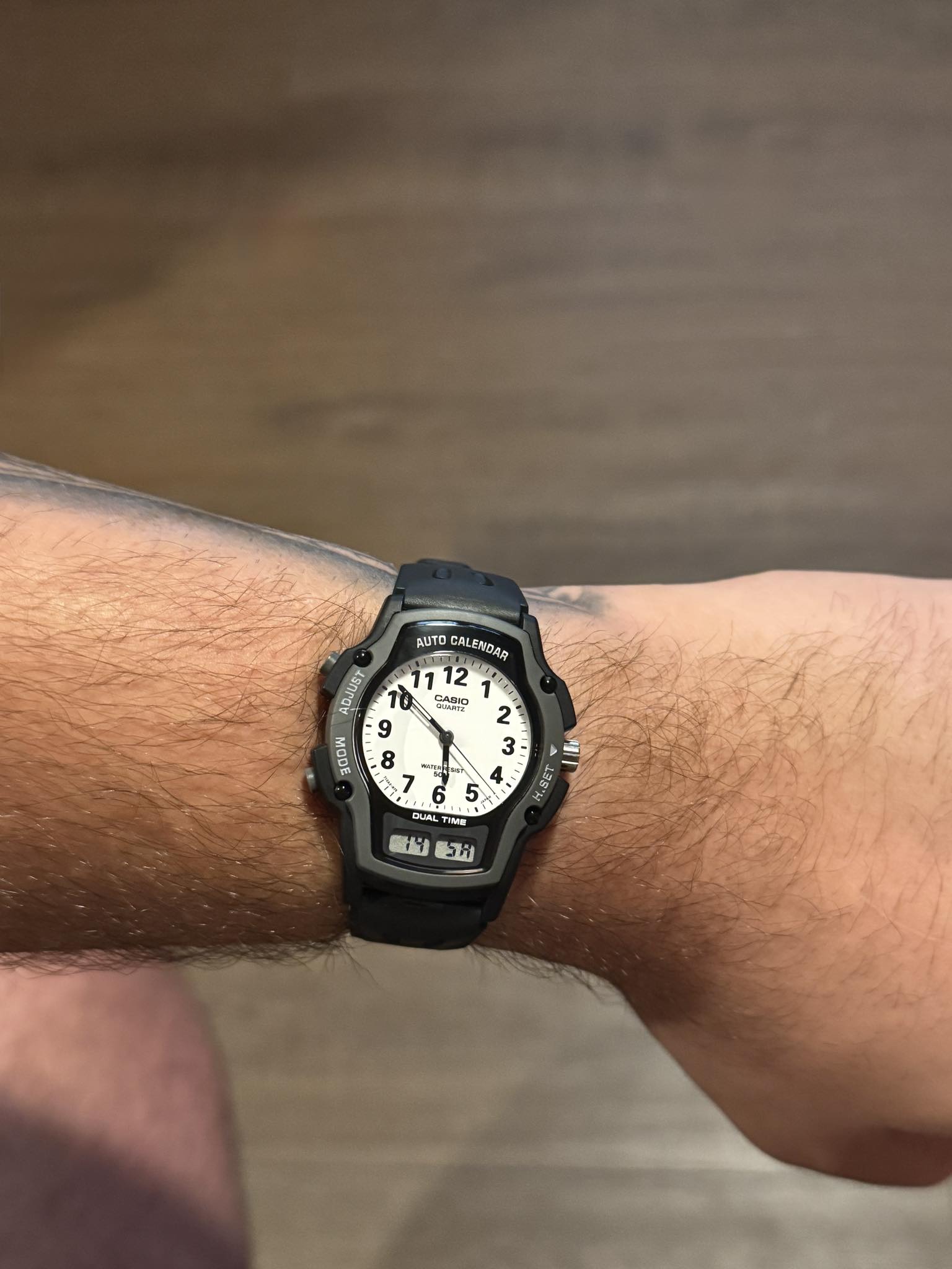 Vintage 1995 Casio W-741 digital watch