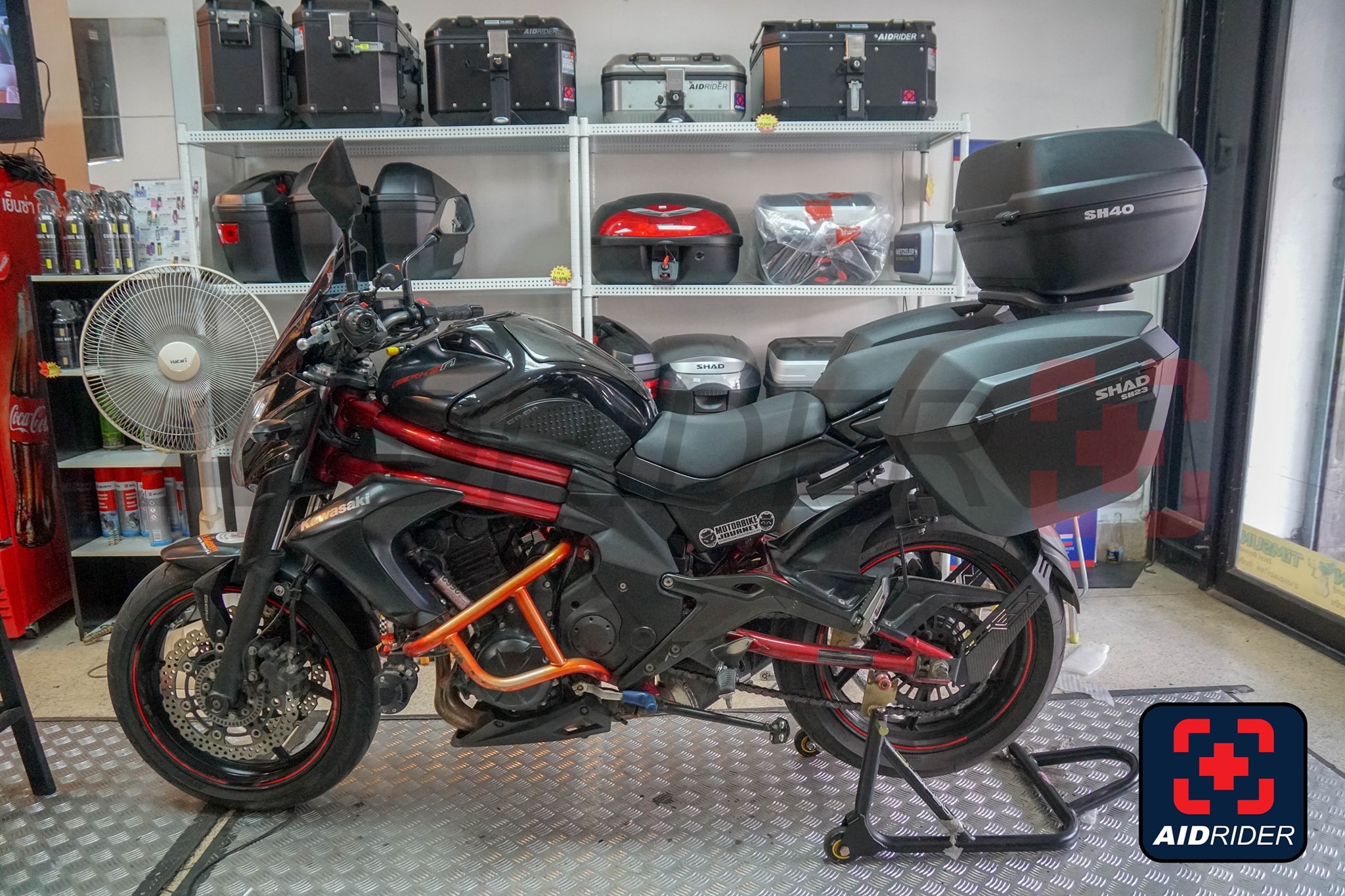 Aid Rider - เอด ไรเดอร์ อ่อนนุช : หมวกกันน็อค และ กล่องท้ายมอเตอร์ไซค์ ...