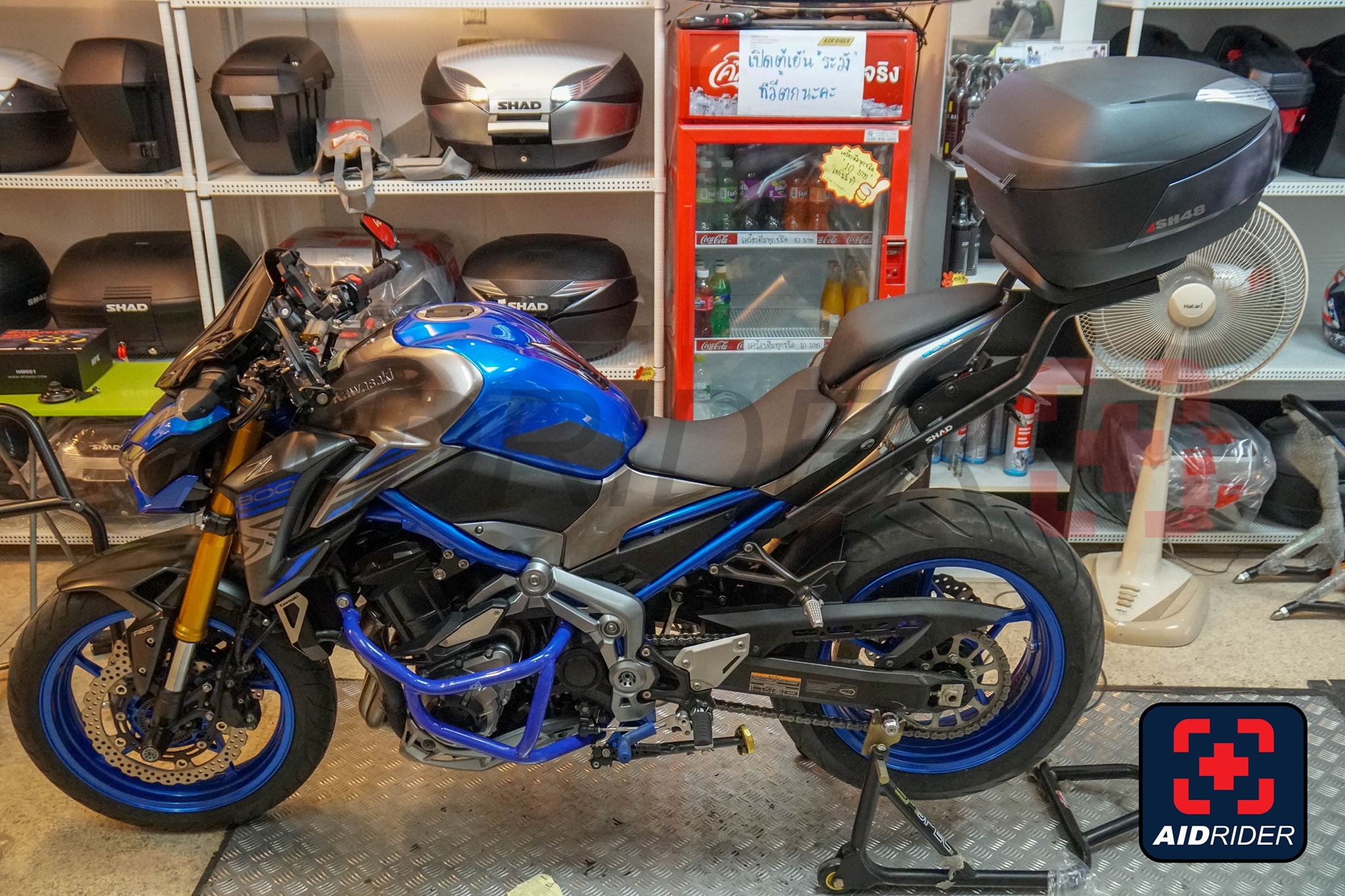 Aid Rider - เอด ไรเดอร์ อ่อนนุช : หมวกกันน็อค และ กล่องท้ายมอเตอร์ไซค์ ...