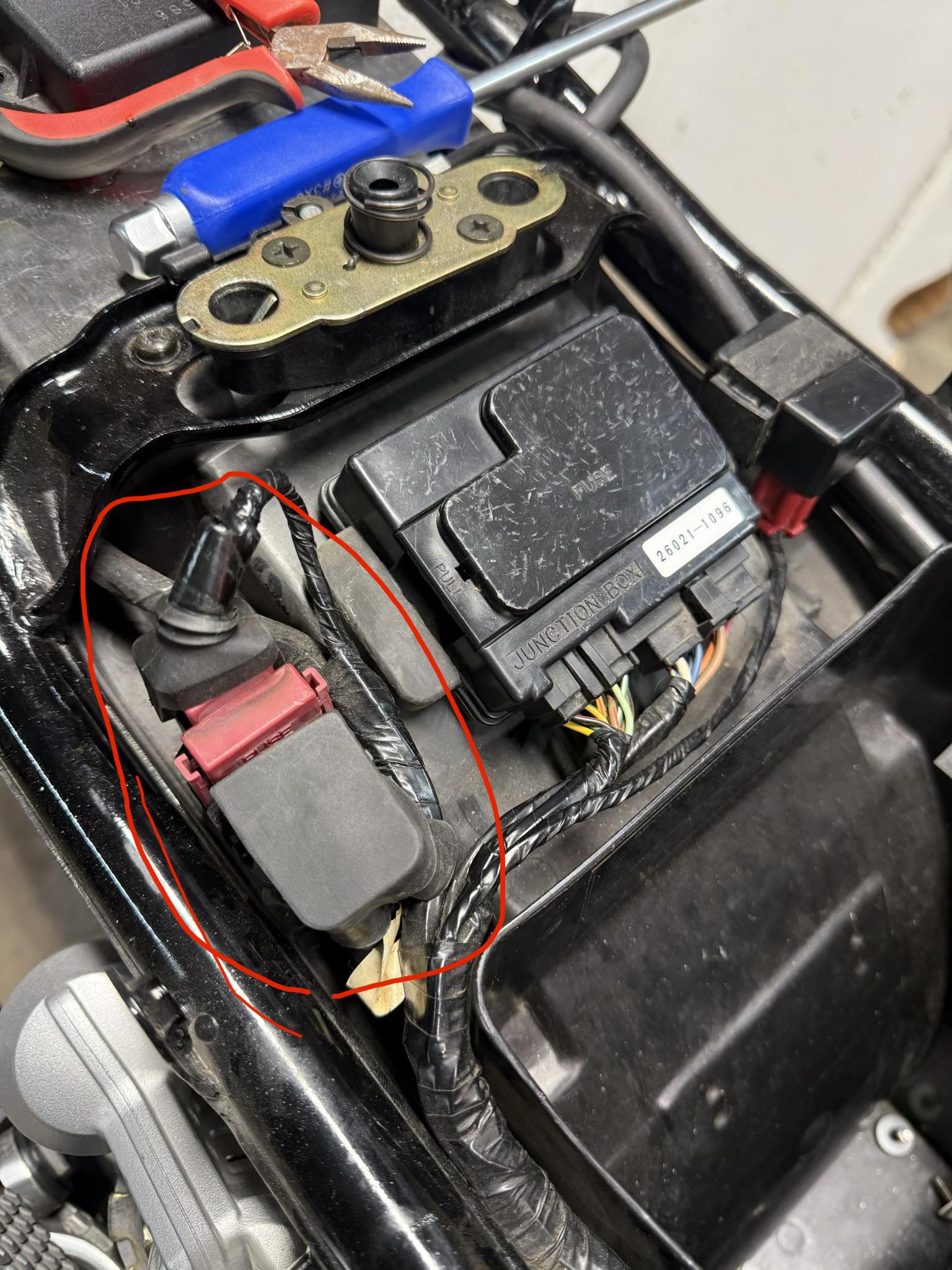 Why won't my 2002 Kawasaki ZRX1200R start after LED headlight and
