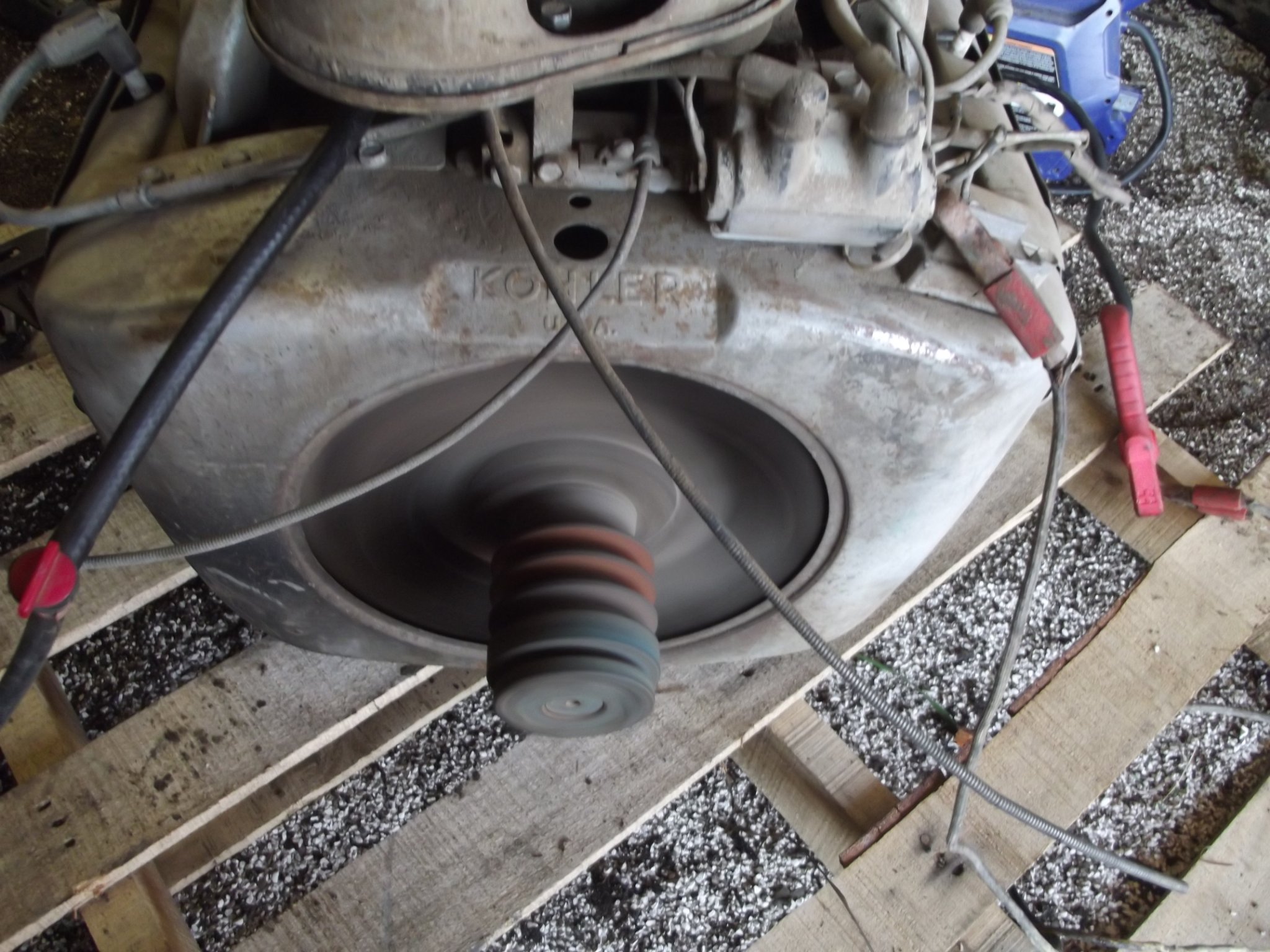kohler k532 horizontal shaft engine runs nice - Car Engines & Engine ...