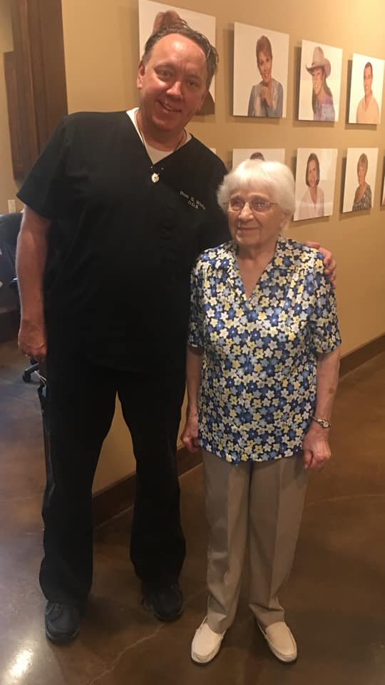 Our patient of the day 102 years of... - Ron S. White, DDS